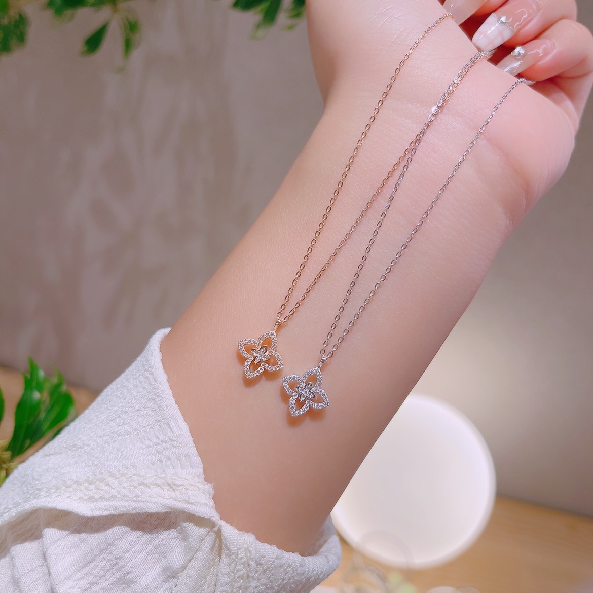 Allergiearmes Silber Kette Hochwertig Für mich selbst Gold