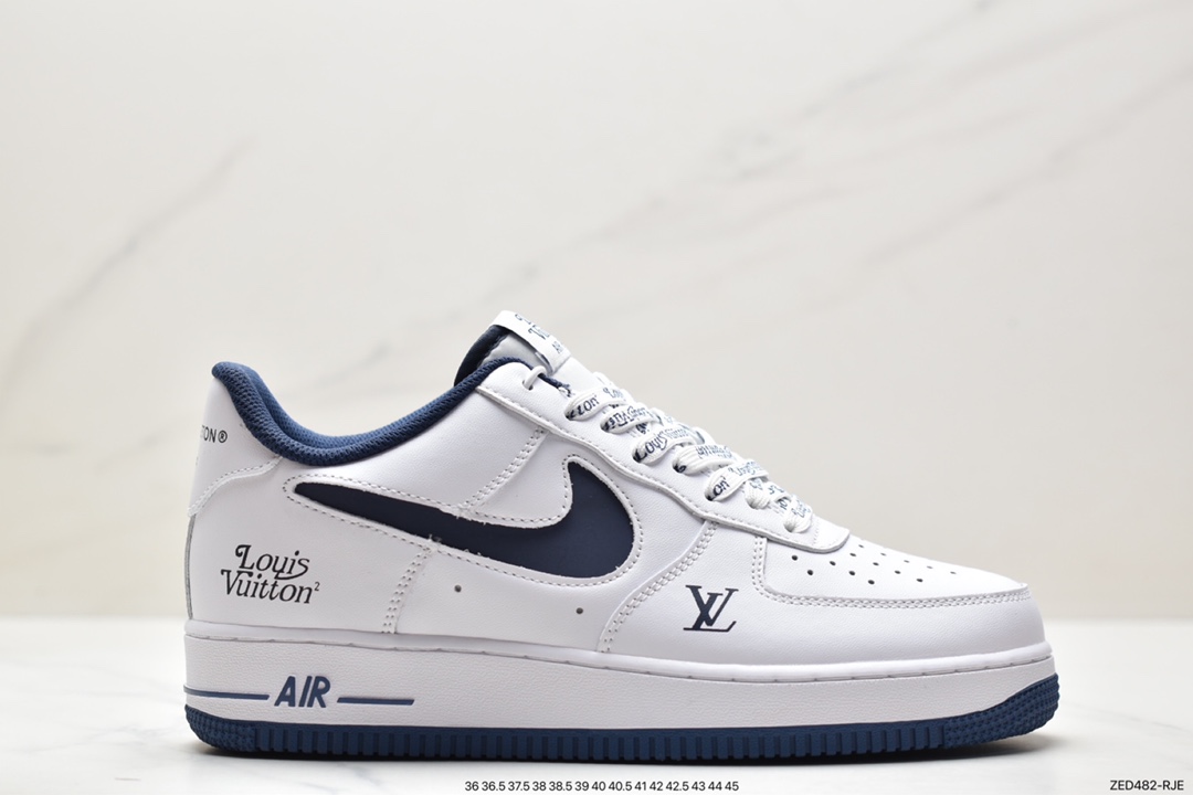 260 Nike Air Force 1 Low '07 “米灰紫”萨克拉门托国王队城市限定低帮空军一号休闲板鞋 LV1898-831