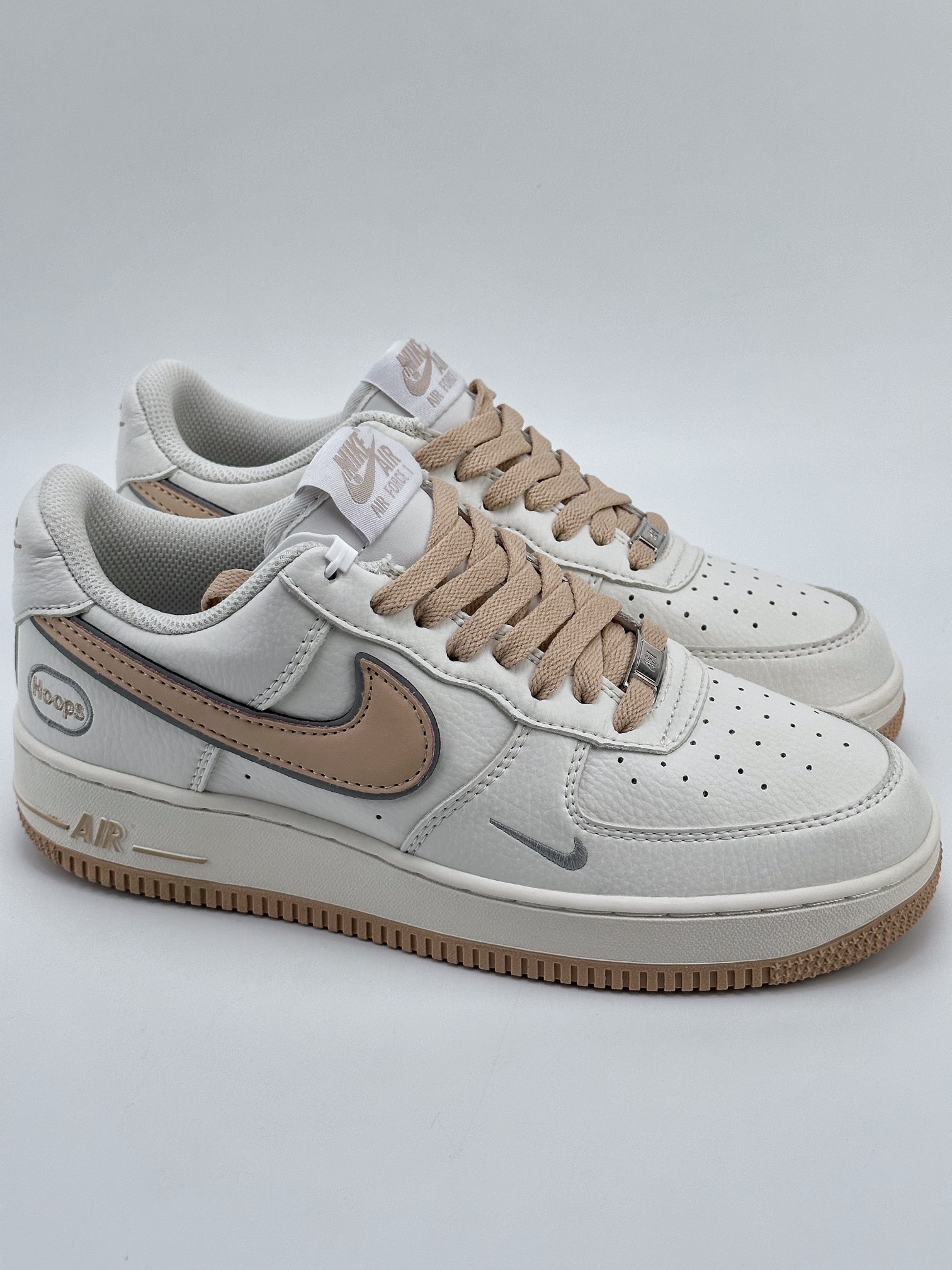 Nike Air Force 1 Low 07 x Hoops White Sand Yellow HP2369-005