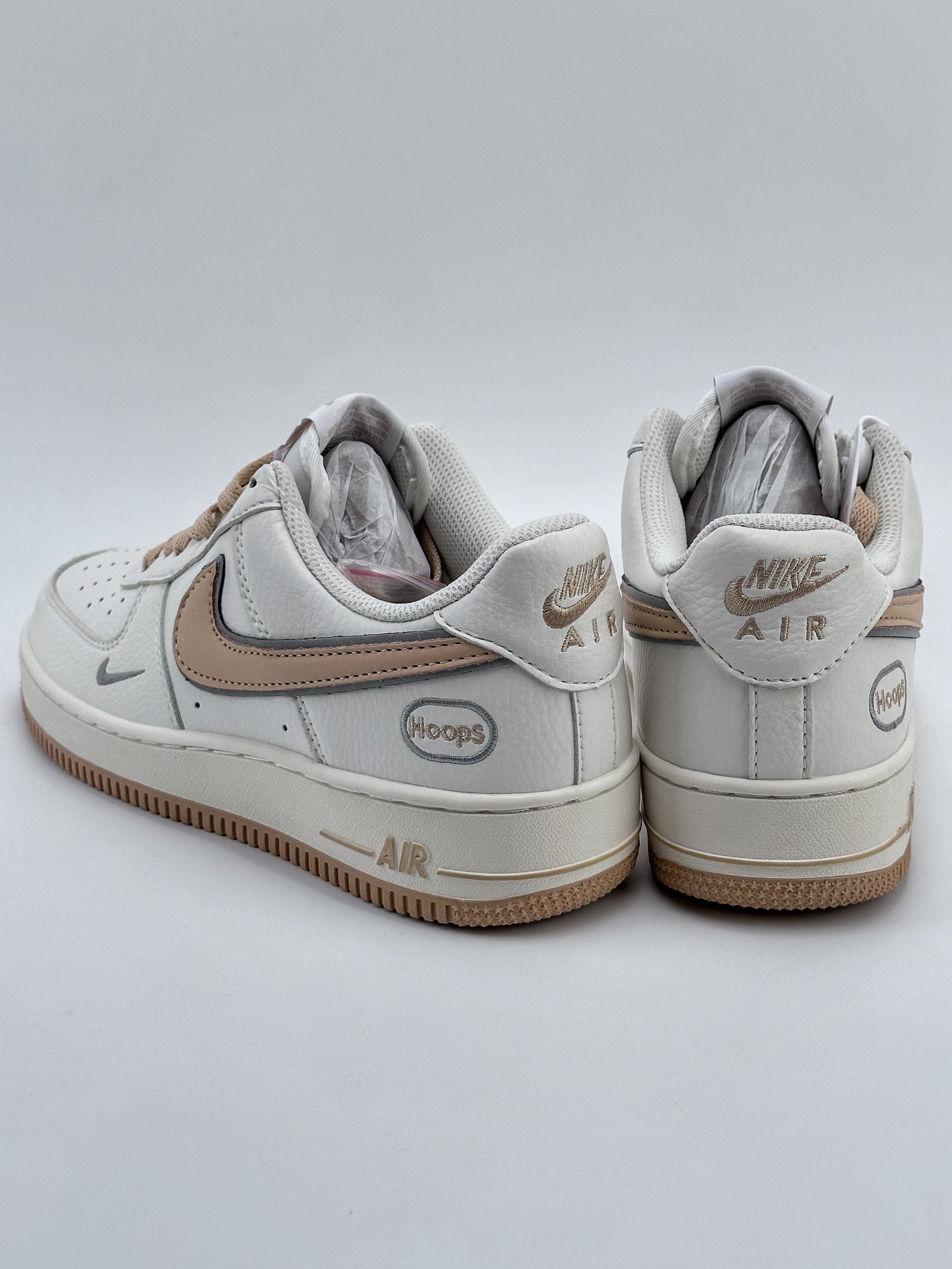 Nike Air Force 1 Low 07 x Hoops White Sand Yellow HP2369-005