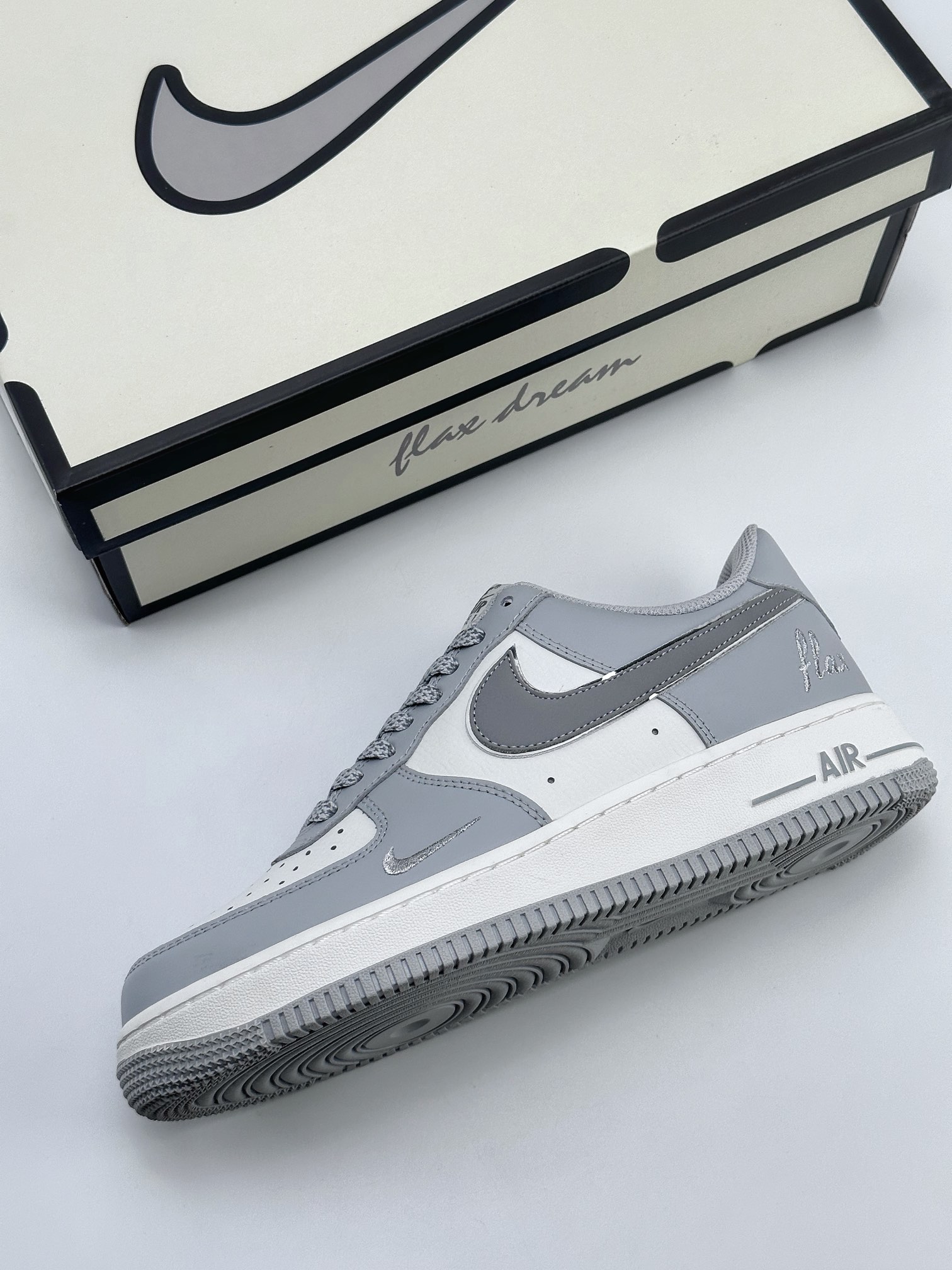 Nike Air Force 1 Low 07 Dream Art Font White Gray KP3069-022