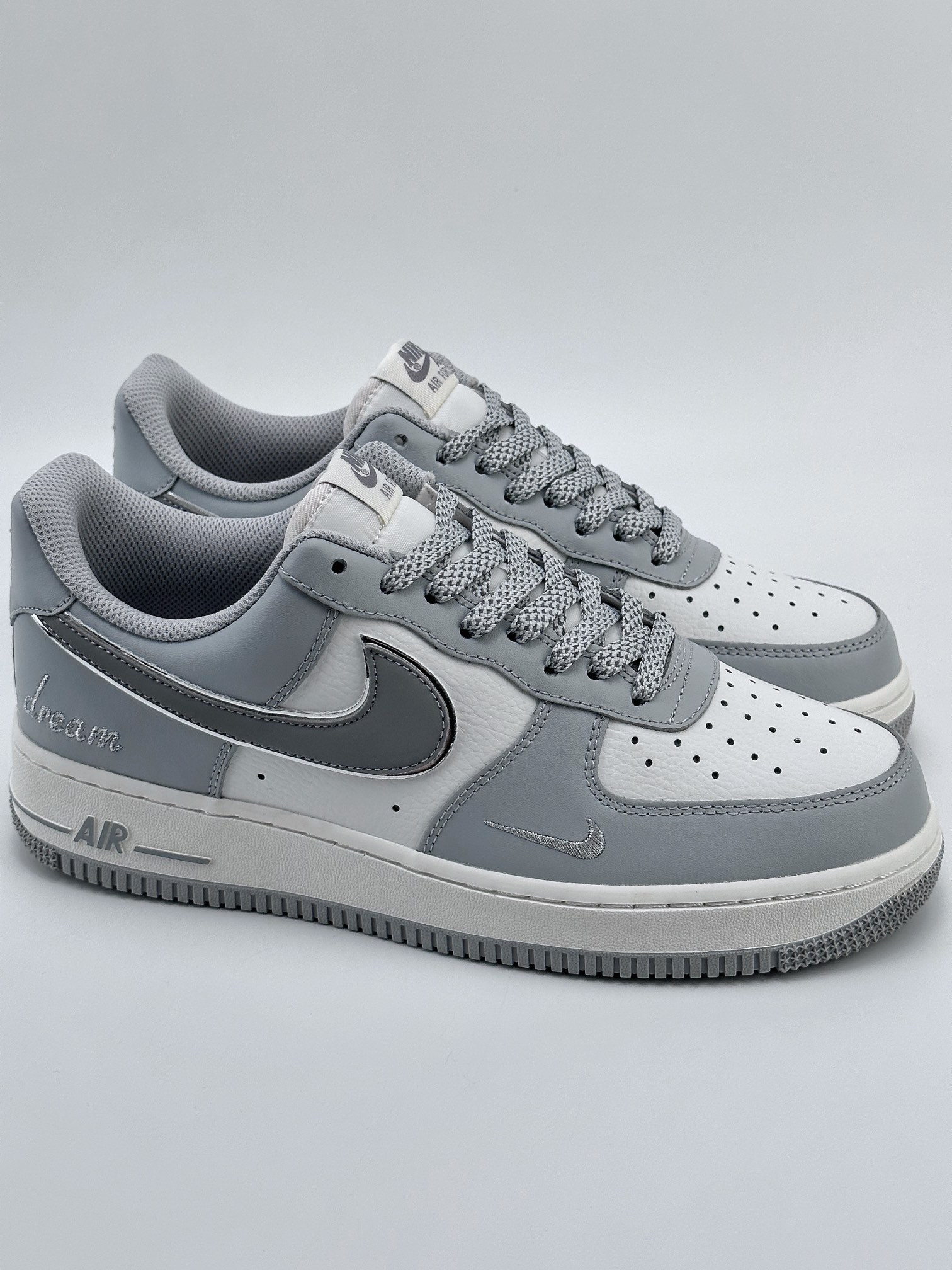 Nike Air Force 1 Low 07 Dream Art Font White Gray KP3069-022