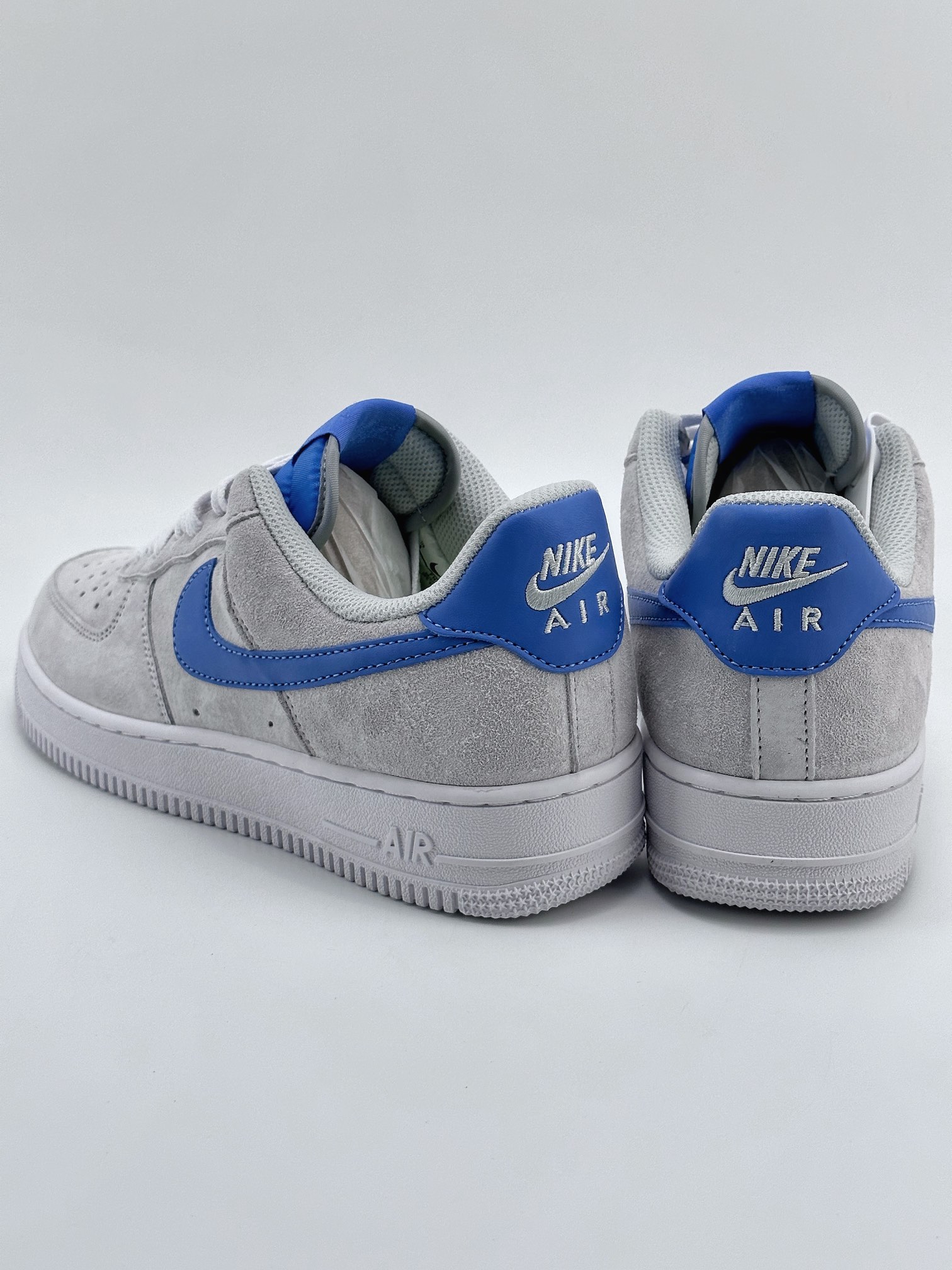 Nike Air Force 1 Low 07 Grey Blue Suede FN7185-423