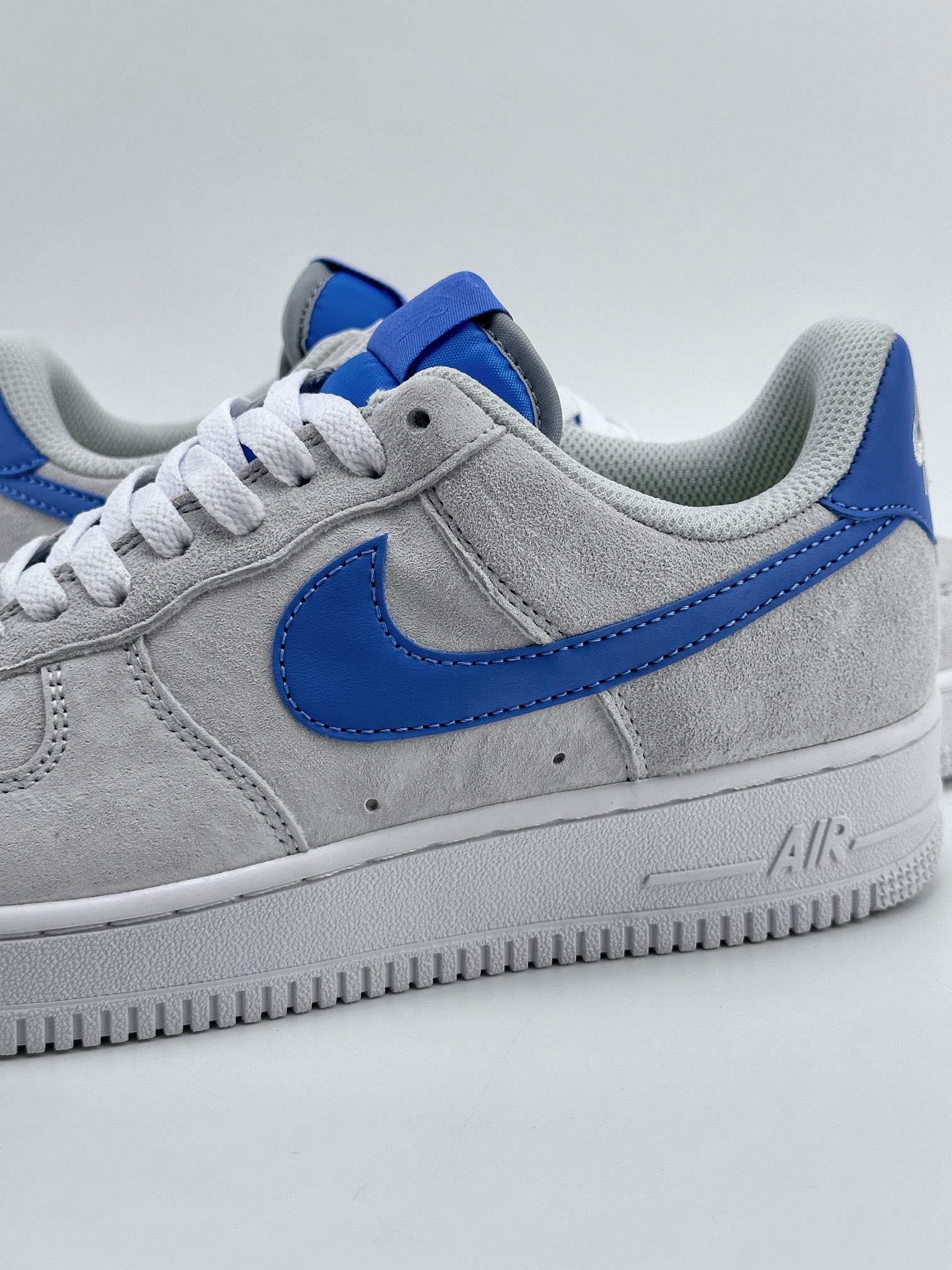 Nike Air Force 1 Low 07 Grey Blue Suede FN7185-423