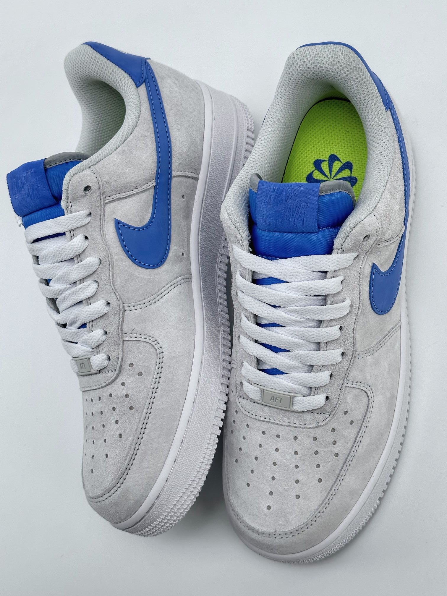 Nike Air Force 1 Low 07 Grey Blue Suede FN7185-423