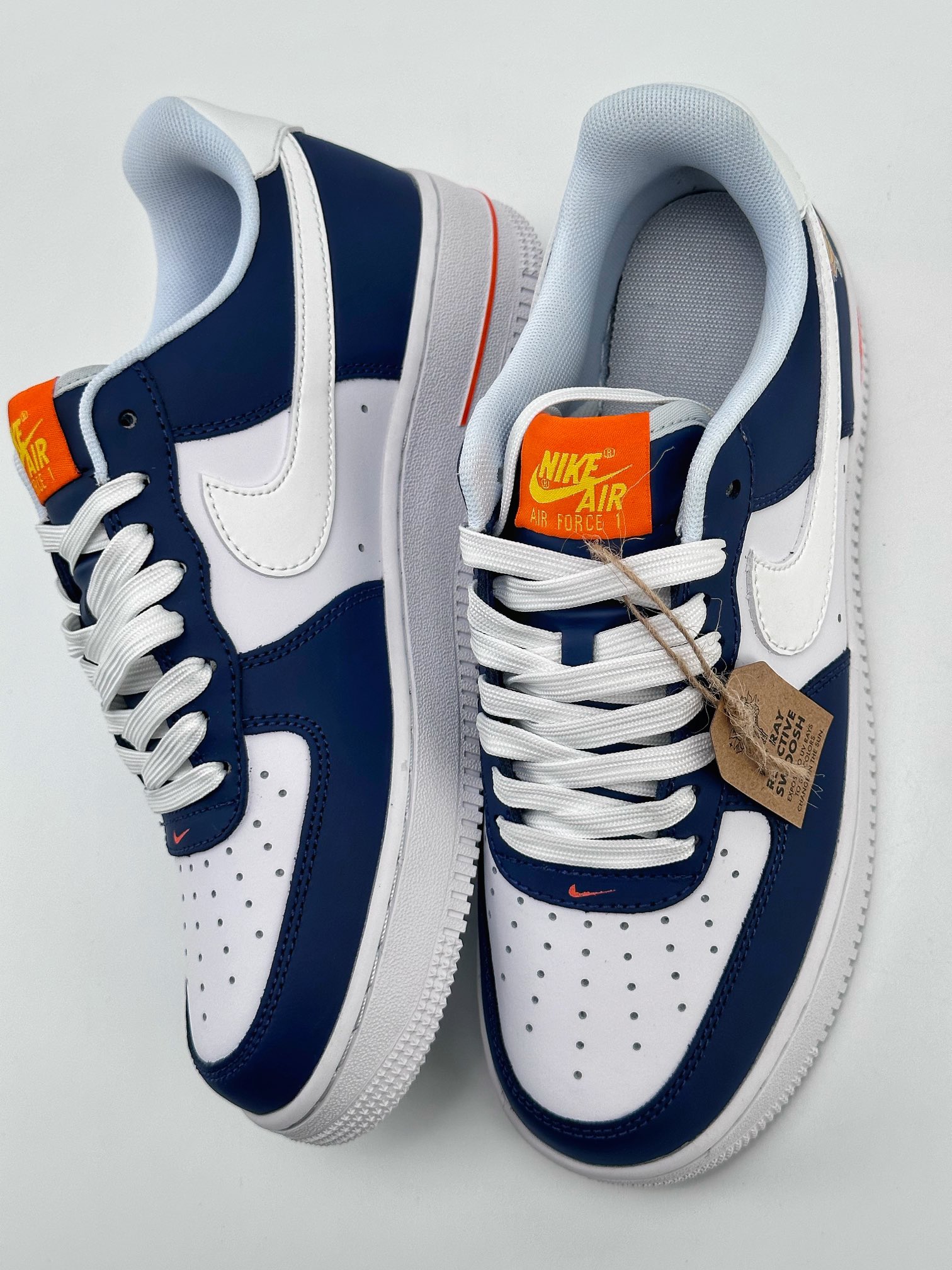 Nike Air Force 1 Low 07 ”UV Color Change” White Dark Blue FN7239-410