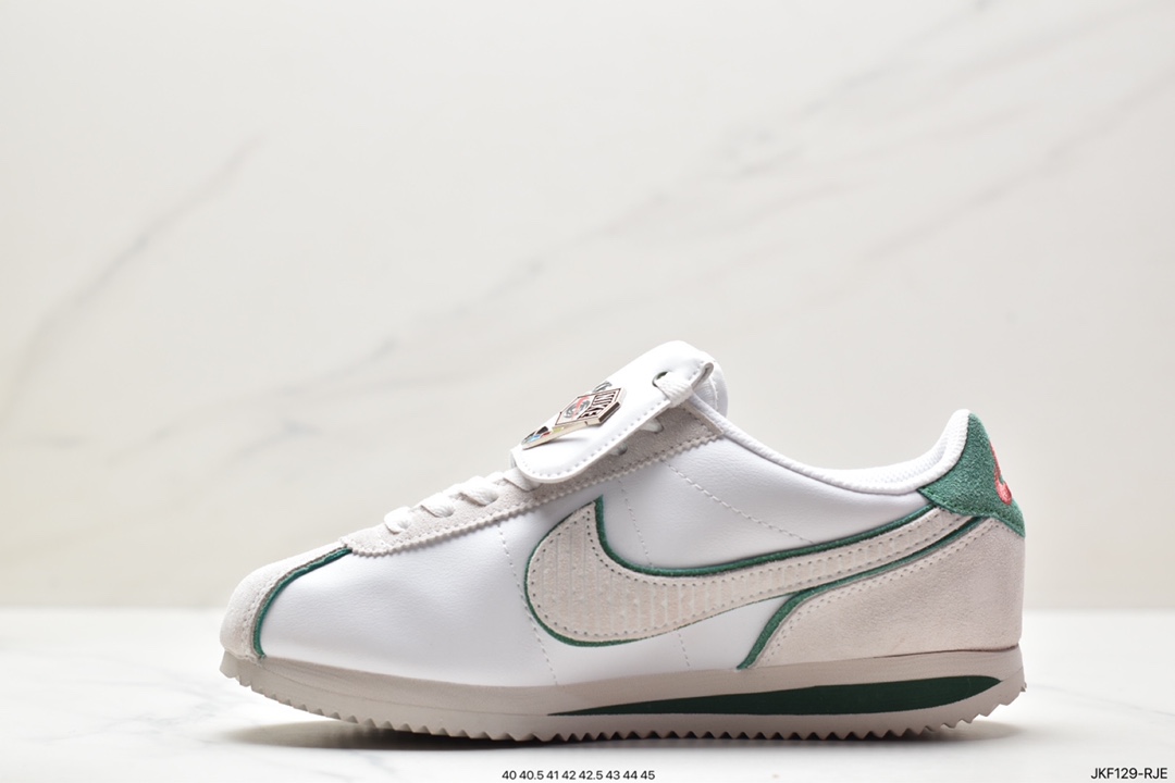 Nike Classic Cortez new color classic Forrest Gump casual running shoes FQ0259-110