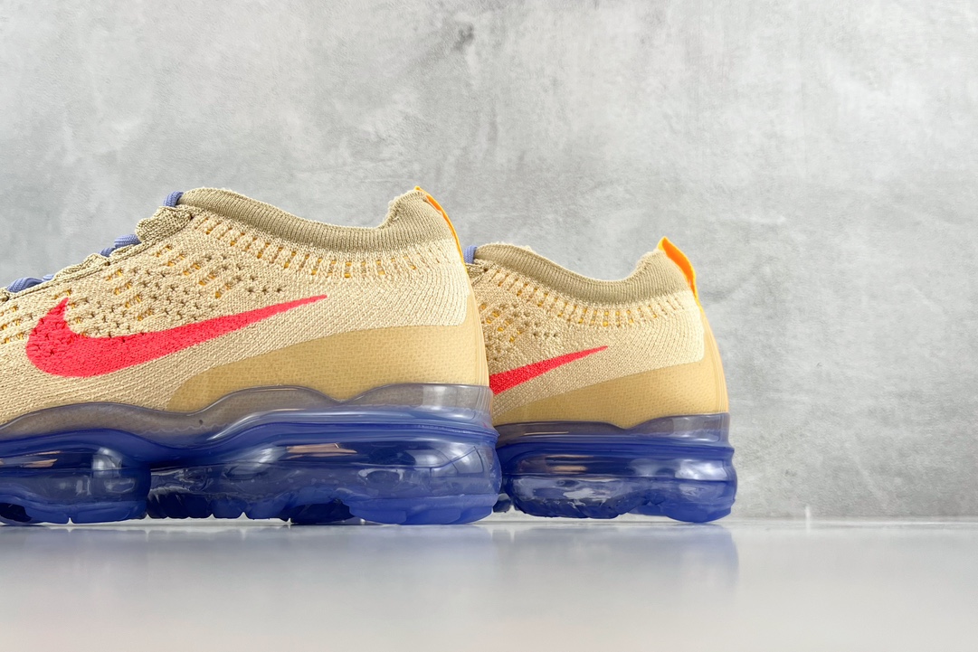 Nike VaporMax 2023 Flvknit ”Pale Vanilla”' Brown Blue DV6840-200