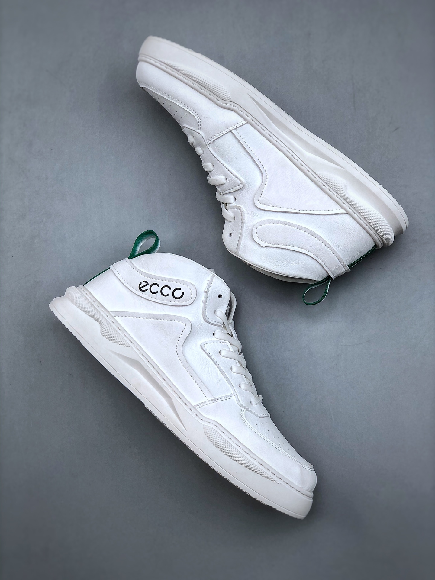 ECCO Xiaohongshu hot new all-match casual style Ecco/ECCO men's running shoes casual shoes breathable lightweight lace-up lightweight sports shoes