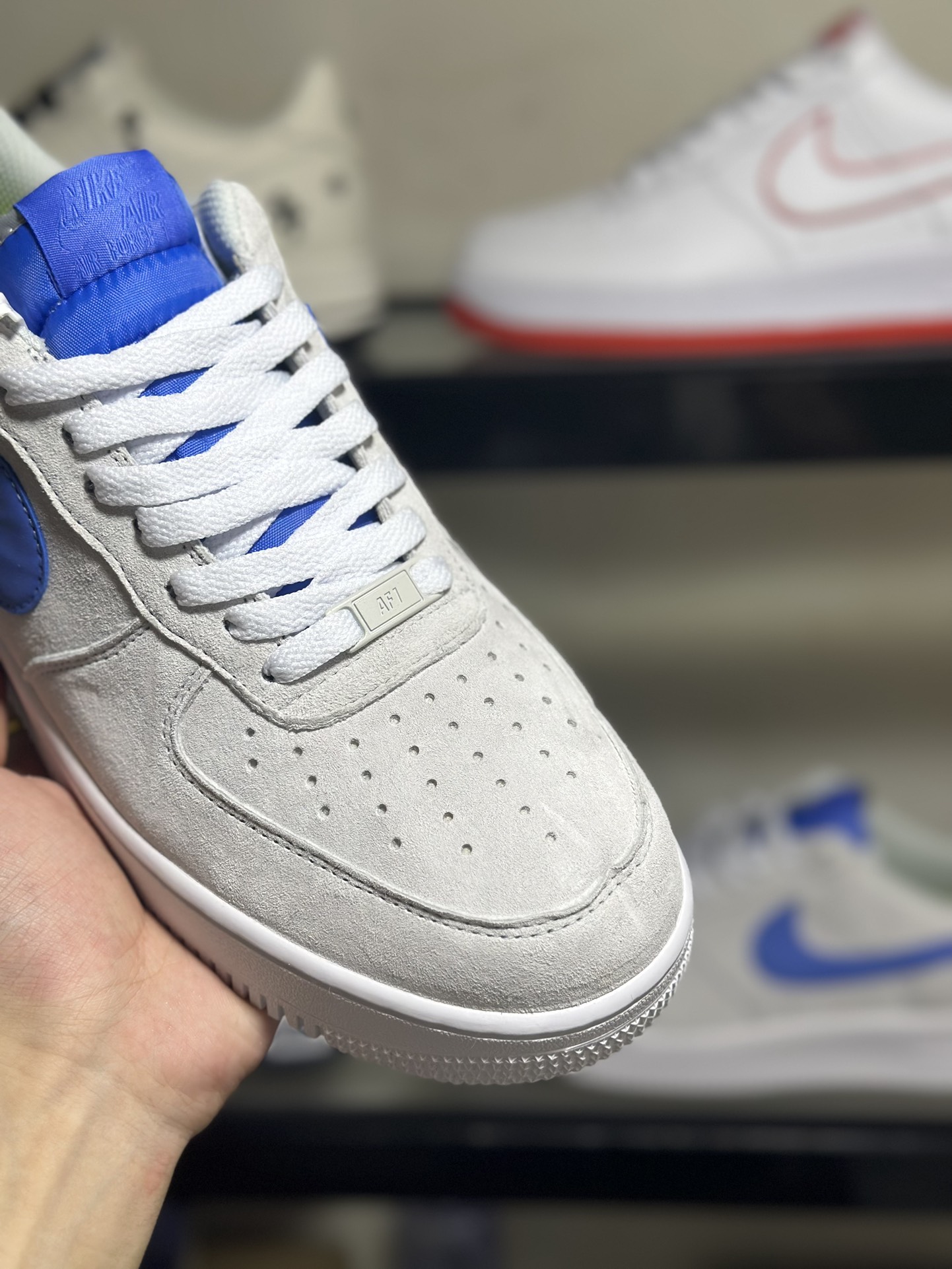 NikeAirForce1Low灰蓝