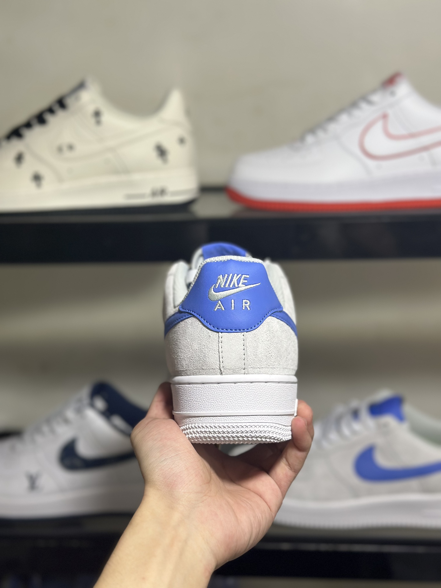 NikeAirForce1Low灰蓝