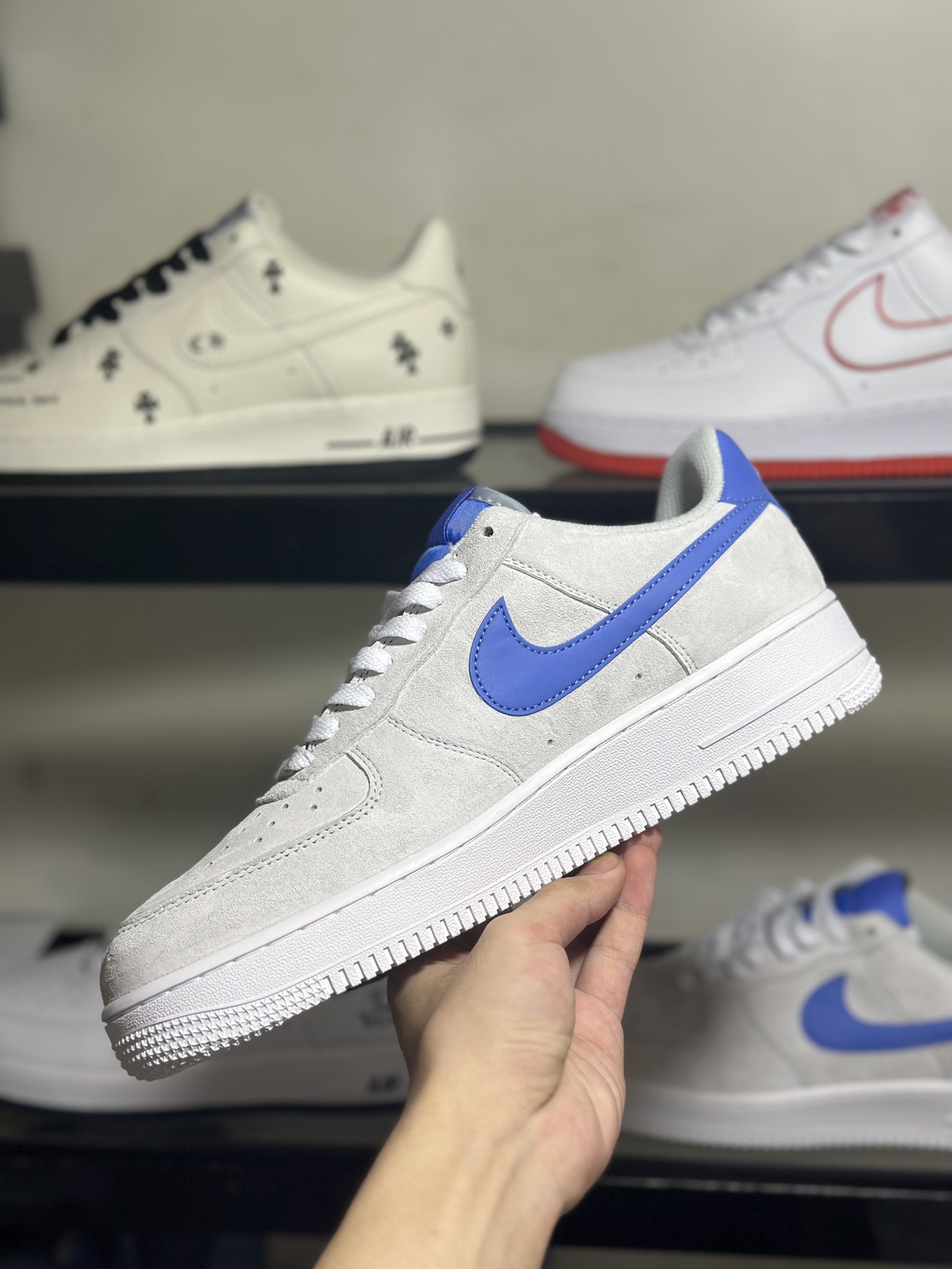 NikeAirForce1Low灰蓝