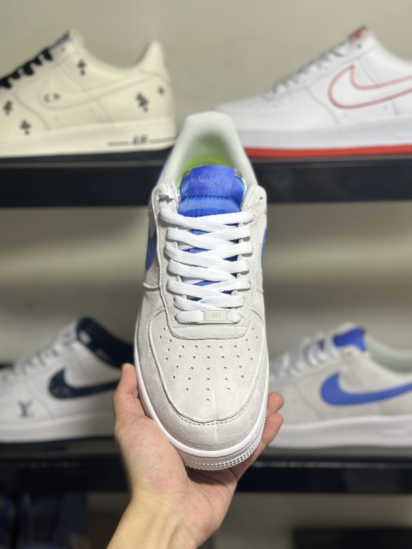 NikeAirForce1Low灰蓝