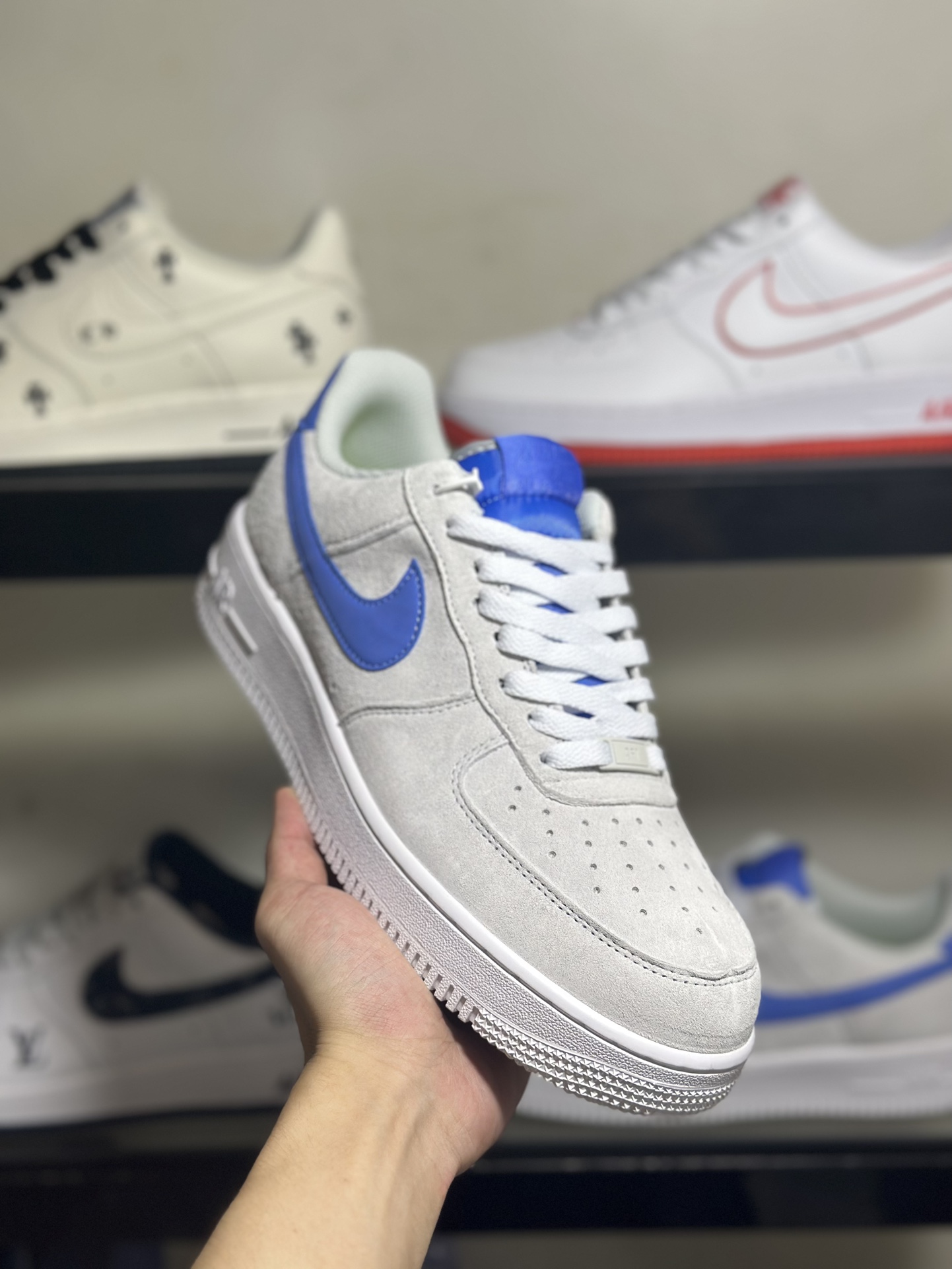 NikeAirForce1Low灰蓝