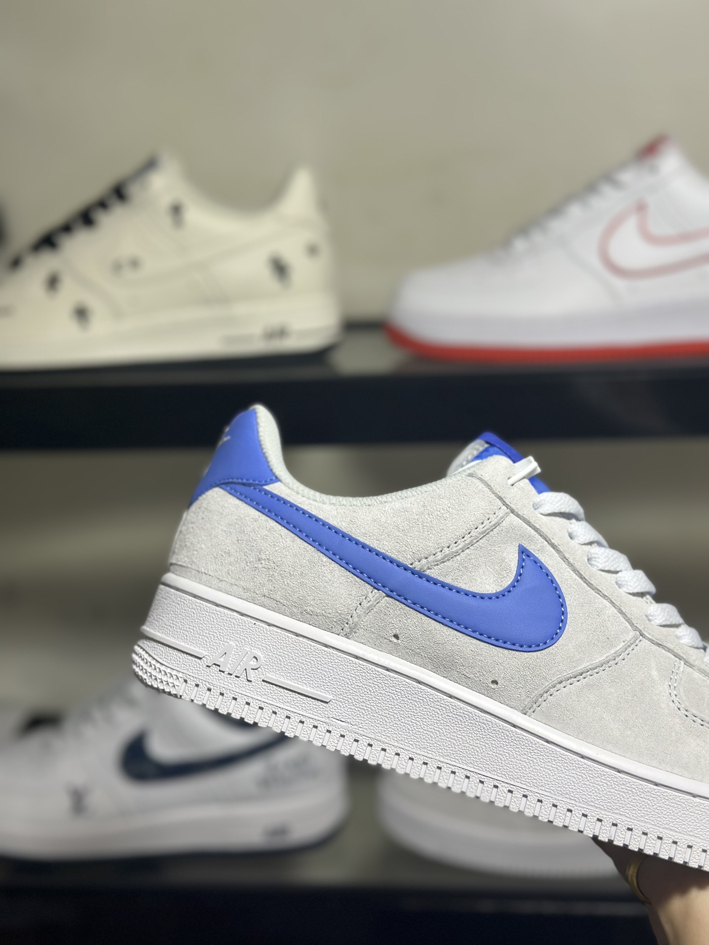 NikeAirForce1Low灰蓝