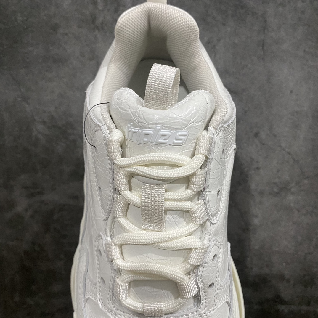 [Good version] Balenciaga Triple S Generation Pigskin Ivory Balenciaga