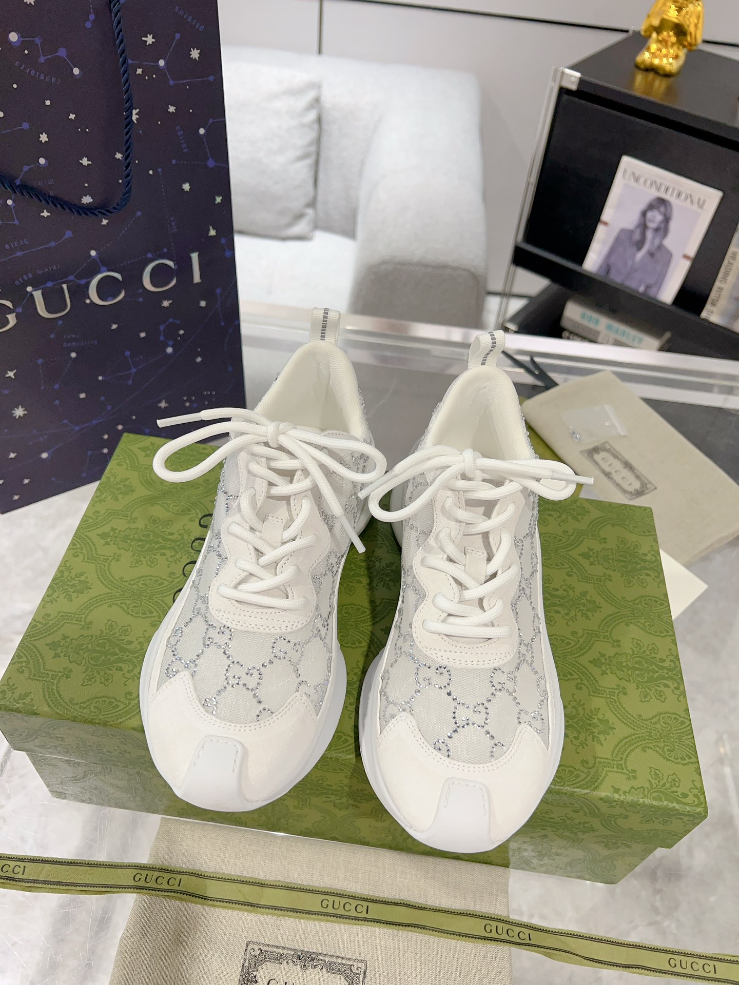 Gucci Schoenen Sportschoenen Vrouwen Joggingbroek