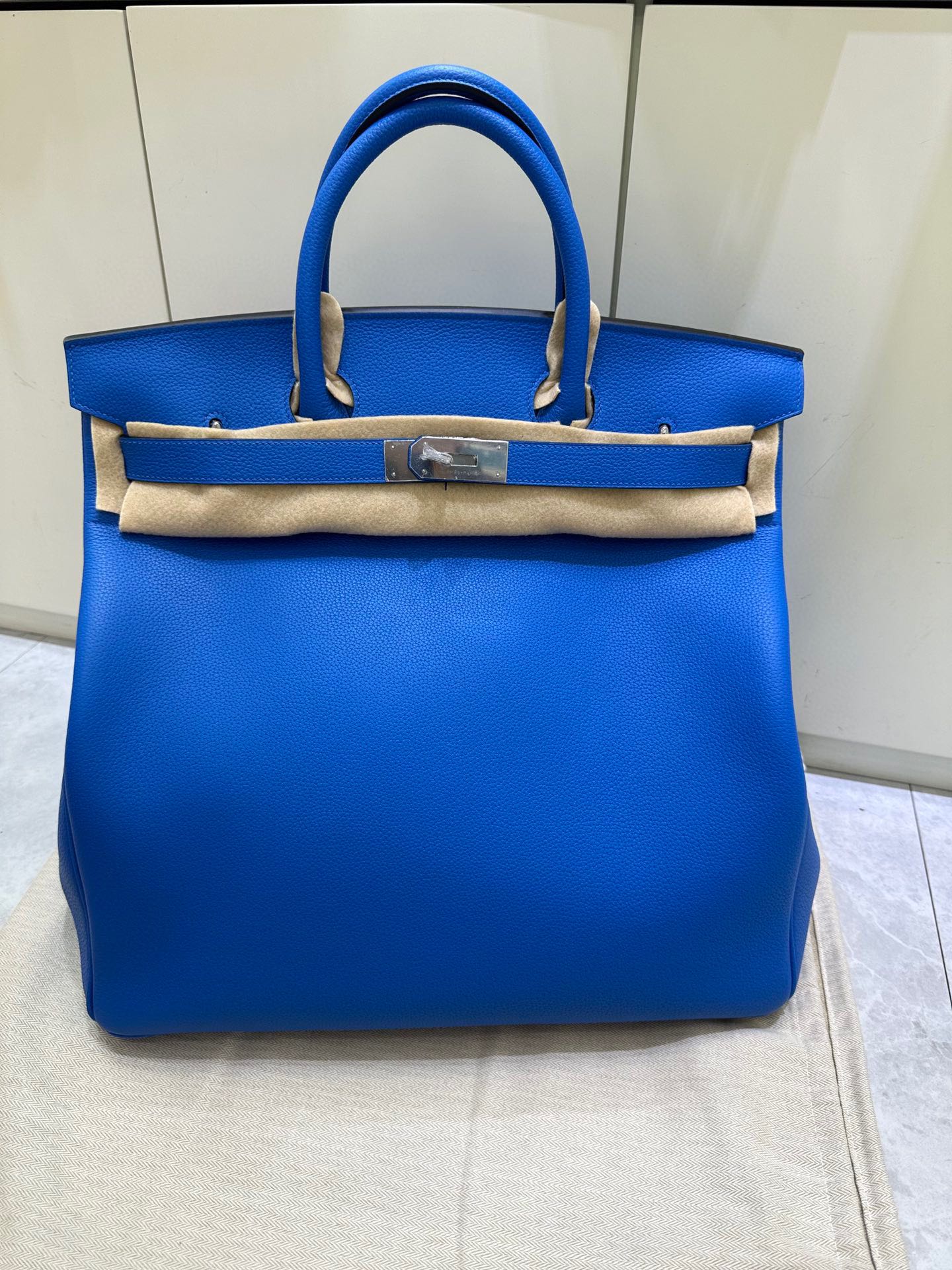 BLUE HERMES BIRKIN HAC 40