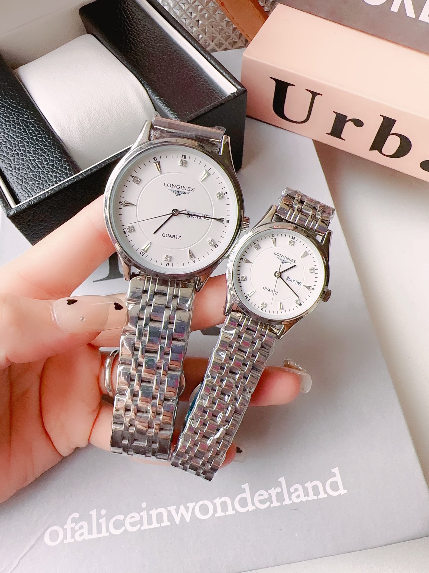 Longines Watches Longines-LONGINES Couple Watches 316L 40mm 30mm 8mm 。 ， — photo 7