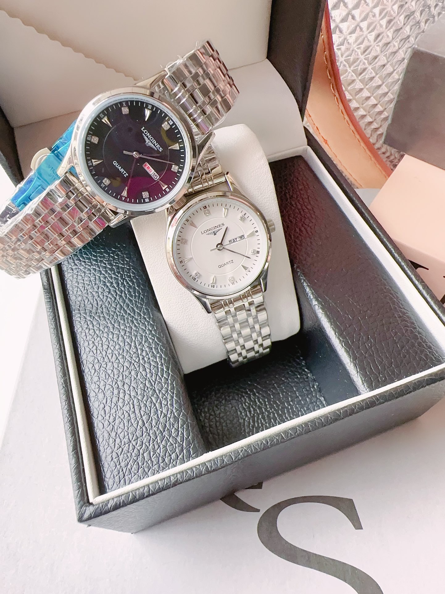 Longines Watches Longines-LONGINES Couple Watches 316L 40mm 30mm 8mm 。 ， — photo 9