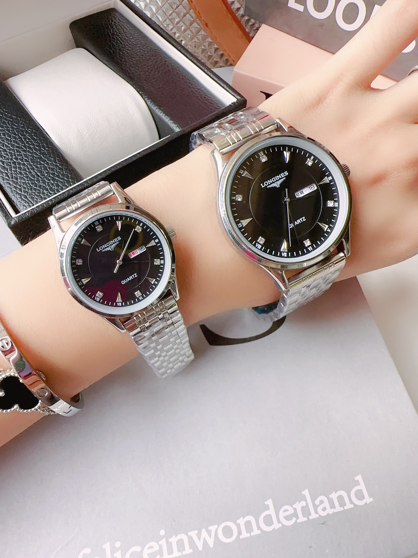 Longines Watches Longines-LONGINES Couple Watches 316L 40mm 30mm 8mm 。 ， — photo 3