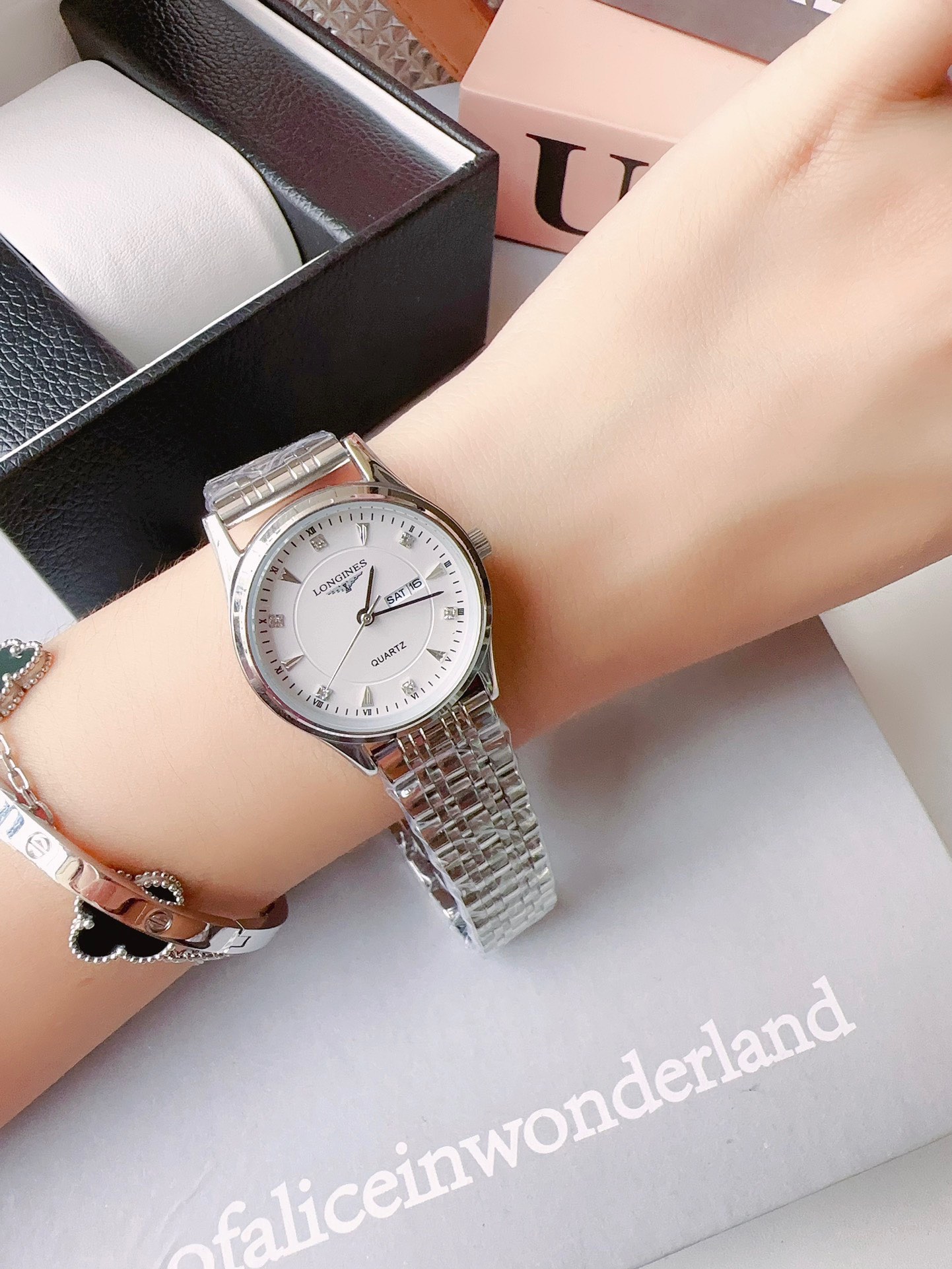 Longines Watches Longines-LONGINES Couple Watches 316L 40mm 30mm 8mm 。 ， — photo 2