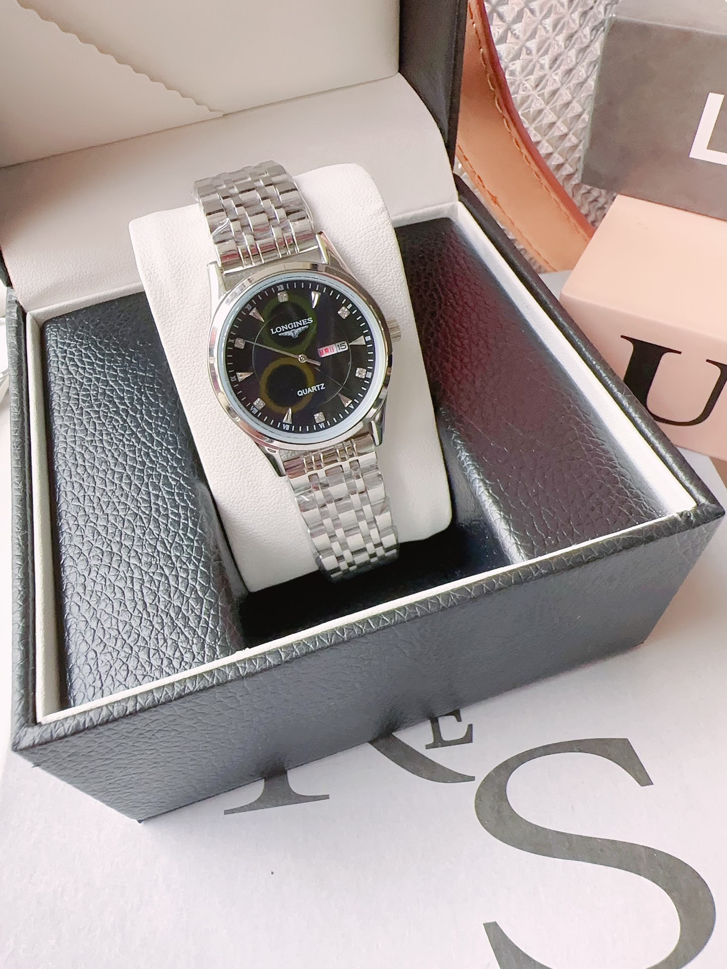 Longines Watches Longines-LONGINES Couple Watches 316L 40mm 30mm 8mm 。 ， — photo 5