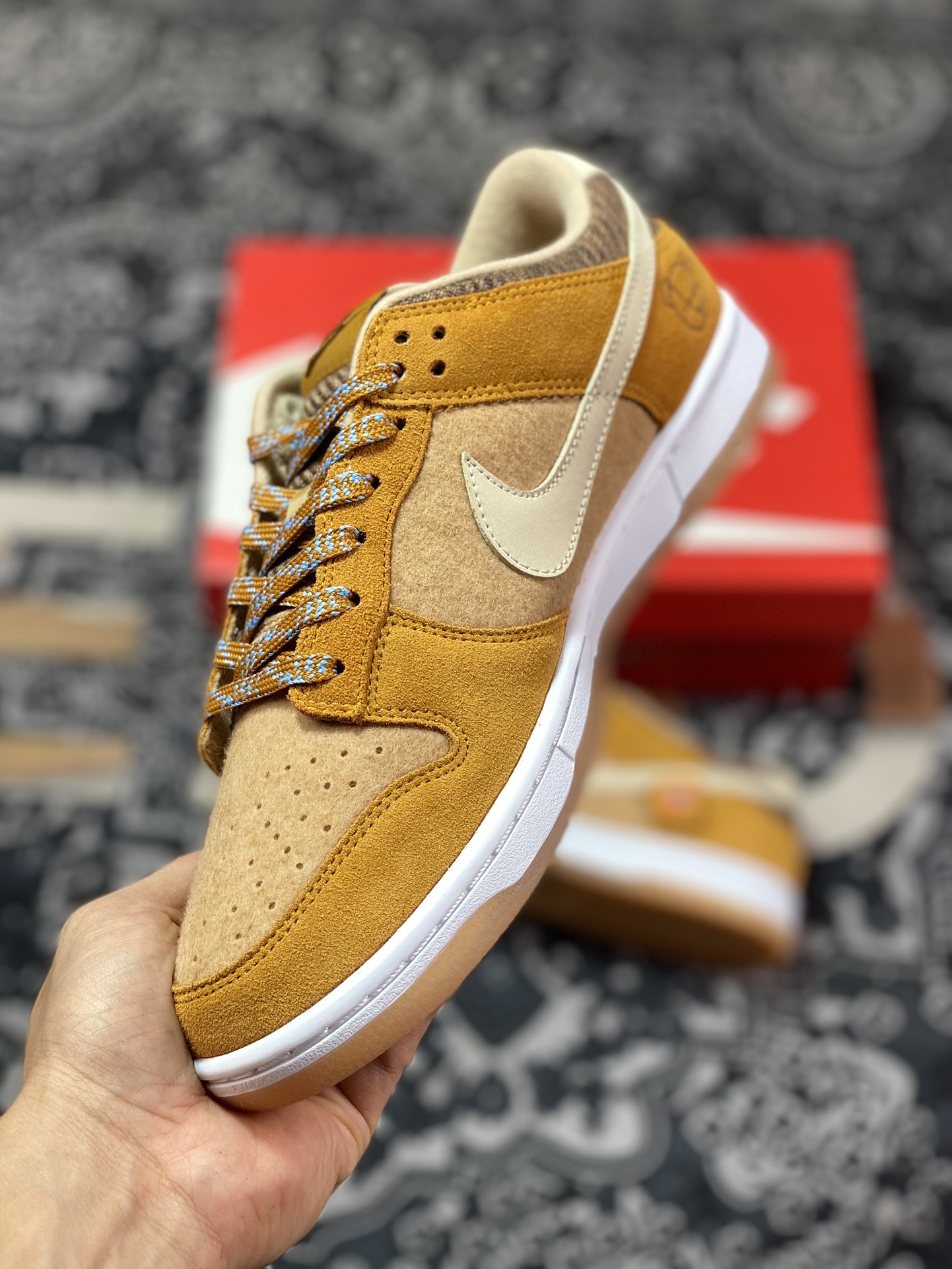 NK Dunk Low ”Teddy Bear” Teddy Bear Brown Low-top Casual Sports Shoes DZ5350-288