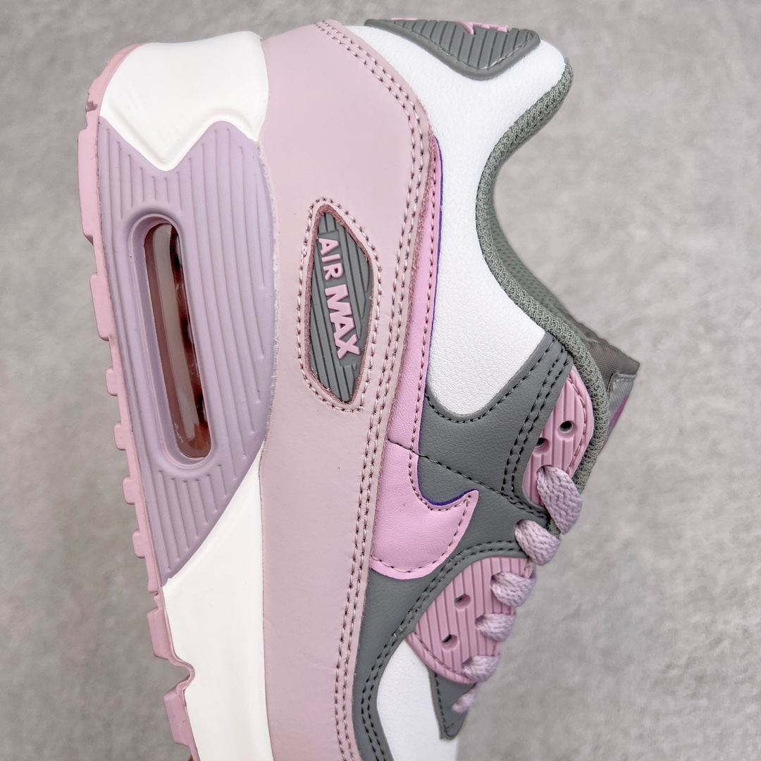 图片[6]-＃MX版 NK Air MAX 90 气垫复古减震跑步鞋 CD6864-002 经典重温 独家陆续补货 外单专供大厂出品 品质稳定 一百余色 终端操作 Air Max 90于1990年推出 来自Air Max系列 在Air Max 1的基础上改进而得 增加了气垫面积 外型上也更为流线 最特別的就是加入了菱纹塑胶嵌板 为Air Max 90增添了许多潮流气息 皮革鞋面 造就出色耐穿性和支撑力 Max Air缓震配置搭配泡棉中底 令Air Max 90轻盈而舒适 华夫格橡胶外底 铸就Air Max 90非凡的抓地力 而Air Max 90不仅是一双跑鞋 它成功跨越了时间的演进 成为了球鞋文化与潮流圈中最熟为人知的鞋款之一 尺码：36 36.5 37.5 38 38.5 39 40 40.5 41 42 42.5 43 44 44.5 45-选品中心