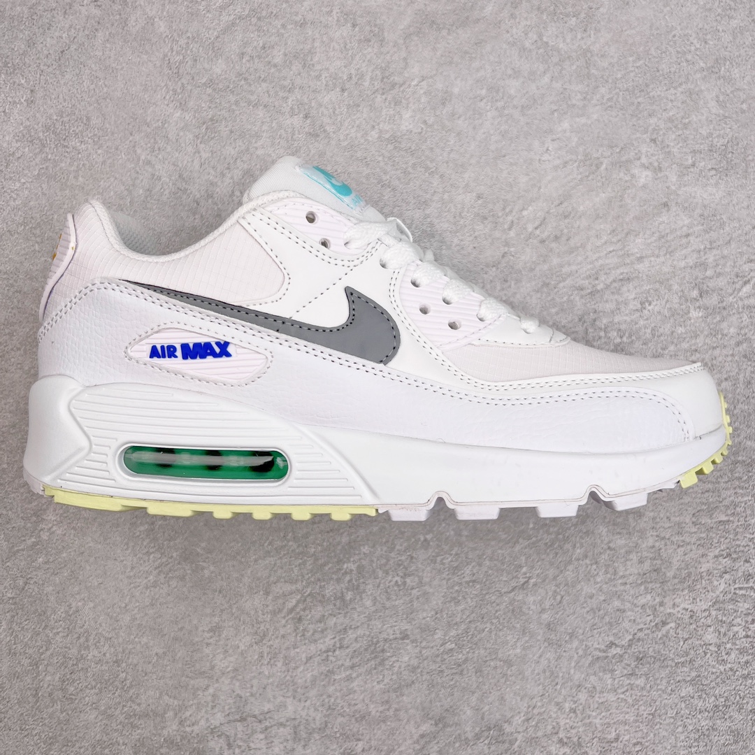 ＃MX版 NK Air MAX 90 气垫复古减震跑步鞋 CZ5868-100 经典重温 独家陆续补货 外单专供大厂出品 品质稳定 一百余色 终端操作 Air Max 90于1990年推出 来自Air Max系列 在Air Max 1的基础上改进而得 增加了气垫面积 外型上也更为流线 最特別的就是加入了菱纹塑胶嵌板 为Air Max 90增添了许多潮流气息 皮革鞋面 造就出色耐穿性和支撑力 Max Air缓震配置搭配泡棉中底 令Air Max 90轻盈而舒适 华夫格橡胶外底 铸就Air Max 90非凡的抓地力 而Air Max 90不仅是一双跑鞋 它成功跨越了时间的演进 成为了球鞋文化与潮流圈中最熟为人知的鞋款之一 尺码：36 36.5 37.5 38 38.5 39 40 40.5 41 42 42.5 43 44 44.5 45-选品中心
