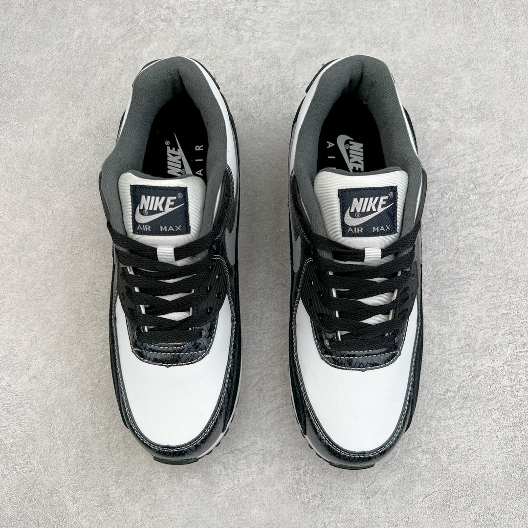 图片[2]-＃MX版 NK Air MAX 90 气垫复古减震跑步鞋 CD0916-100 经典重温 独家陆续补货 外单专供大厂出品 品质稳定 一百余色 终端操作 Air Max 90于1990年推出 来自Air Max系列 在Air Max 1的基础上改进而得 增加了气垫面积 外型上也更为流线 最特別的就是加入了菱纹塑胶嵌板 为Air Max 90增添了许多潮流气息 皮革鞋面 造就出色耐穿性和支撑力 Max Air缓震配置搭配泡棉中底 令Air Max 90轻盈而舒适 华夫格橡胶外底 铸就Air Max 90非凡的抓地力 而Air Max 90不仅是一双跑鞋 它成功跨越了时间的演进 成为了球鞋文化与潮流圈中最熟为人知的鞋款之一 尺码：36 36.5 37.5 38 38.5 39 40 40.5 41 42 42.5 43 44 44.5 45-选品中心