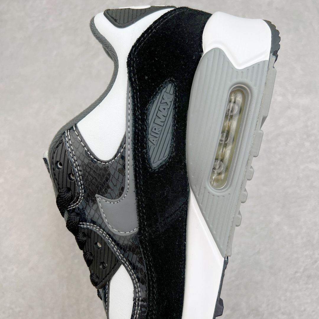 图片[7]-＃MX版 NK Air MAX 90 气垫复古减震跑步鞋 CD0916-100 经典重温 独家陆续补货 外单专供大厂出品 品质稳定 一百余色 终端操作 Air Max 90于1990年推出 来自Air Max系列 在Air Max 1的基础上改进而得 增加了气垫面积 外型上也更为流线 最特別的就是加入了菱纹塑胶嵌板 为Air Max 90增添了许多潮流气息 皮革鞋面 造就出色耐穿性和支撑力 Max Air缓震配置搭配泡棉中底 令Air Max 90轻盈而舒适 华夫格橡胶外底 铸就Air Max 90非凡的抓地力 而Air Max 90不仅是一双跑鞋 它成功跨越了时间的演进 成为了球鞋文化与潮流圈中最熟为人知的鞋款之一 尺码：36 36.5 37.5 38 38.5 39 40 40.5 41 42 42.5 43 44 44.5 45-选品中心