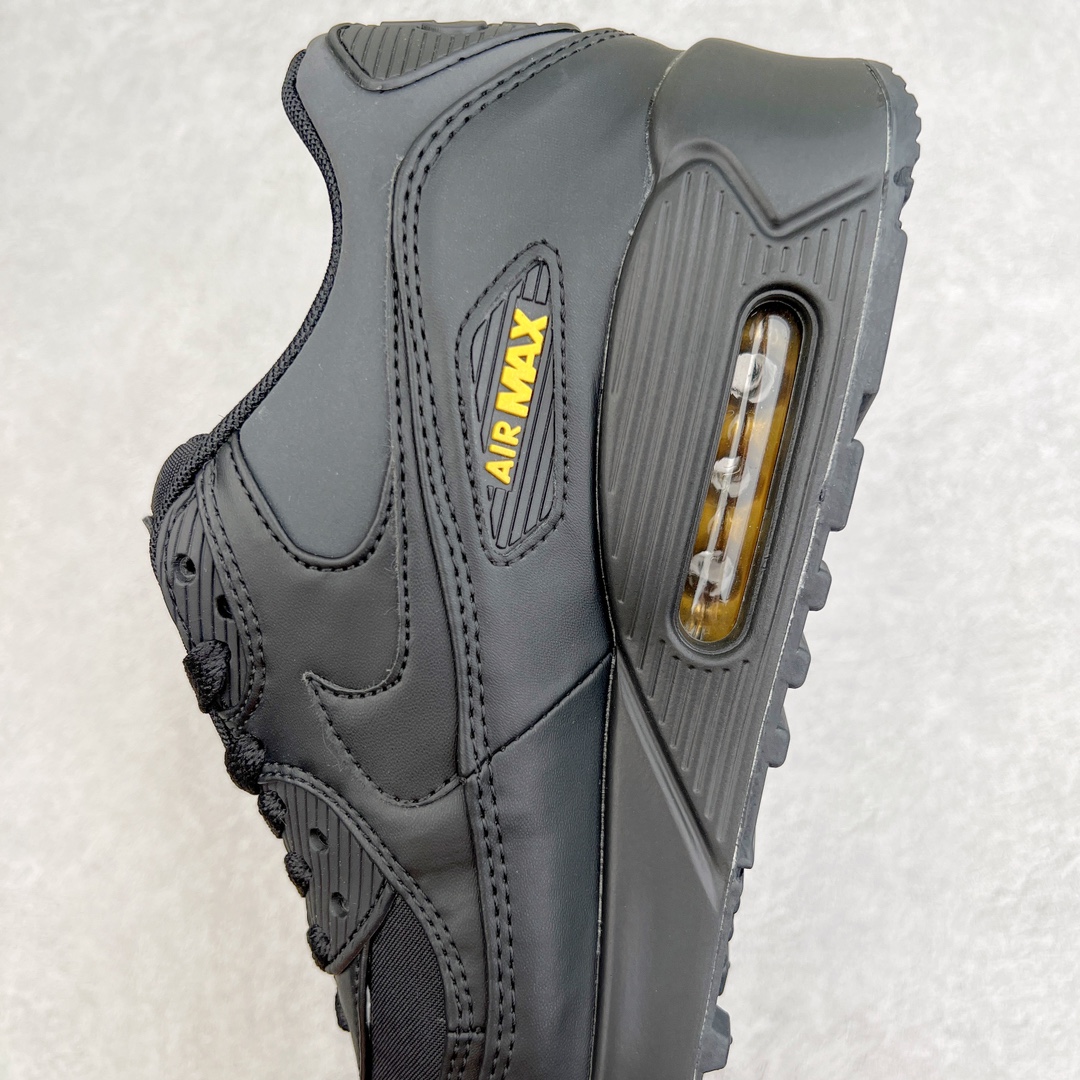 图片[7]-＃MX版 NK Air MAX 90 气垫复古减震跑步鞋 700155-011 经典重温 独家陆续补货 外单专供大厂出品 品质稳定 一百余色 终端操作 Air Max 90于1990年推出 来自Air Max系列 在Air Max 1的基础上改进而得 增加了气垫面积 外型上也更为流线 最特別的就是加入了菱纹塑胶嵌板 为Air Max 90增添了许多潮流气息 皮革鞋面 造就出色耐穿性和支撑力 Max Air缓震配置搭配泡棉中底 令Air Max 90轻盈而舒适 华夫格橡胶外底 铸就Air Max 90非凡的抓地力 而Air Max 90不仅是一双跑鞋 它成功跨越了时间的演进 成为了球鞋文化与潮流圈中最熟为人知的鞋款之一 尺码：36 36.5 37.5 38 38.5 39 40 40.5 41 42 42.5 43 44 44.5 45-选品中心