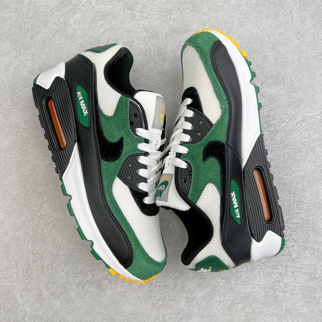 图片[3]-＃MX版 NK Air MAX 90 气垫复古减震跑步鞋 DM0029-004 经典重温 独家陆续补货 外单专供大厂出品 品质稳定 一百余色 终端操作 Air Max 90于1990年推出 来自Air Max系列 在Air Max 1的基础上改进而得 增加了气垫面积 外型上也更为流线 最特別的就是加入了菱纹塑胶嵌板 为Air Max 90增添了许多潮流气息 皮革鞋面 造就出色耐穿性和支撑力 Max Air缓震配置搭配泡棉中底 令Air Max 90轻盈而舒适 华夫格橡胶外底 铸就Air Max 90非凡的抓地力 而Air Max 90不仅是一双跑鞋 它成功跨越了时间的演进 成为了球鞋文化与潮流圈中最熟为人知的鞋款之一 尺码：36 36.5 37.5 38 38.5 39 40 40.5 41 42 42.5 43 44 44.5 45-选品中心