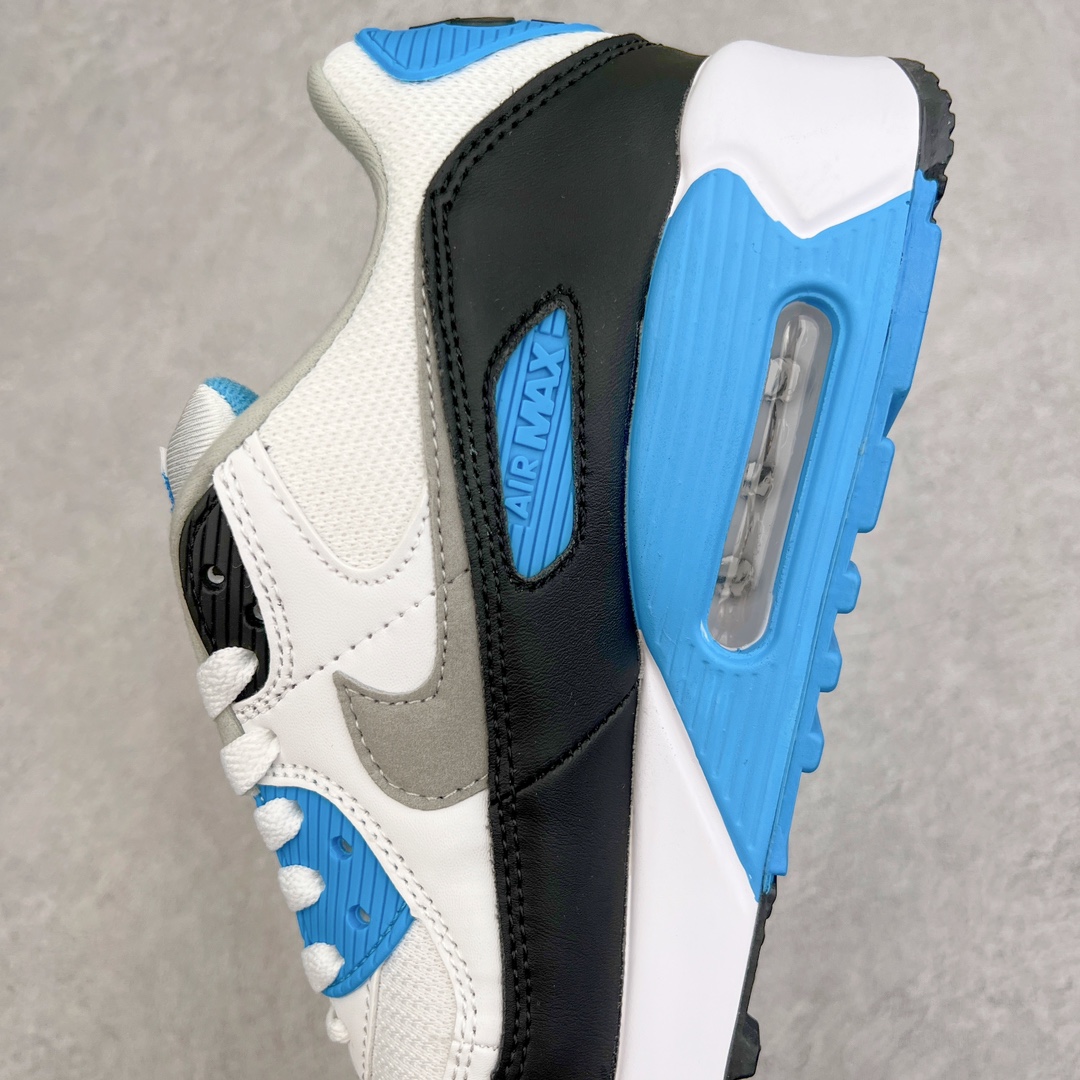图片[7]-＃MX版 NK Air MAX 90 气垫复古减震跑步鞋 CJ6799-100 经典重温 独家陆续补货 外单专供大厂出品 品质稳定 一百余色 终端操作 Air Max 90于1990年推出 来自Air Max系列 在Air Max 1的基础上改进而得 增加了气垫面积 外型上也更为流线 最特別的就是加入了菱纹塑胶嵌板 为Air Max 90增添了许多潮流气息 皮革鞋面 造就出色耐穿性和支撑力 Max Air缓震配置搭配泡棉中底 令Air Max 90轻盈而舒适 华夫格橡胶外底 铸就Air Max 90非凡的抓地力 而Air Max 90不仅是一双跑鞋 它成功跨越了时间的演进 成为了球鞋文化与潮流圈中最熟为人知的鞋款之一 尺码：36 36.5 37.5 38 38.5 39 40 40.5 41 42 42.5 43 44 44.5 45-选品中心