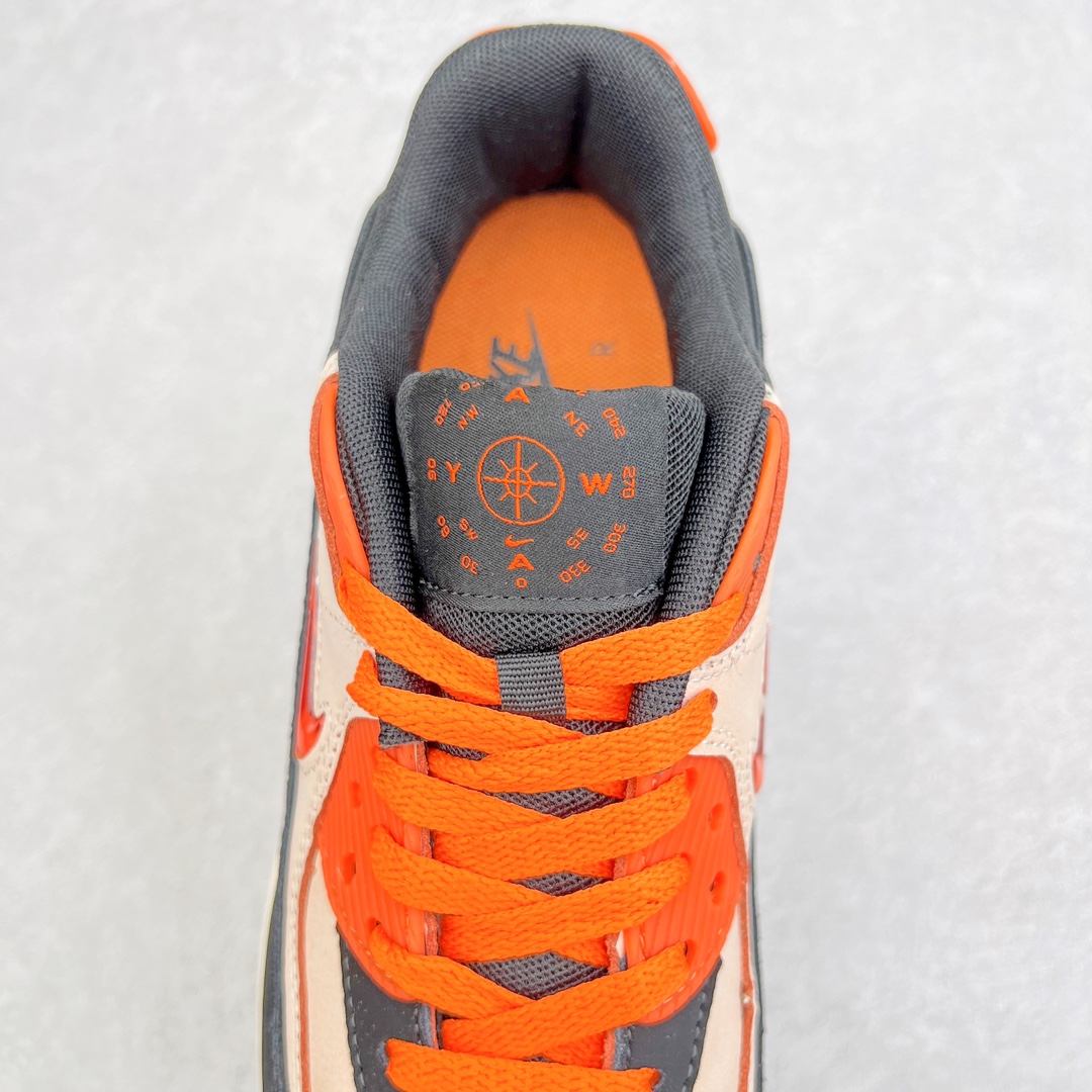 图片[5]-＃MX版 NK Air MAX 90 气垫复古减震跑步鞋 CJ6011-100 经典重温 独家陆续补货 外单专供大厂出品 品质稳定 一百余色 终端操作 Air Max 90于1990年推出 来自Air Max系列 在Air Max 1的基础上改进而得 增加了气垫面积 外型上也更为流线 最特別的就是加入了菱纹塑胶嵌板 为Air Max 90增添了许多潮流气息 皮革鞋面 造就出色耐穿性和支撑力 Max Air缓震配置搭配泡棉中底 令Air Max 90轻盈而舒适 华夫格橡胶外底 铸就Air Max 90非凡的抓地力 而Air Max 90不仅是一双跑鞋 它成功跨越了时间的演进 成为了球鞋文化与潮流圈中最熟为人知的鞋款之一 尺码：36 36.5 37.5 38 38.5 39 40 40.5 41 42 42.5 43 44 44.5 45-选品中心