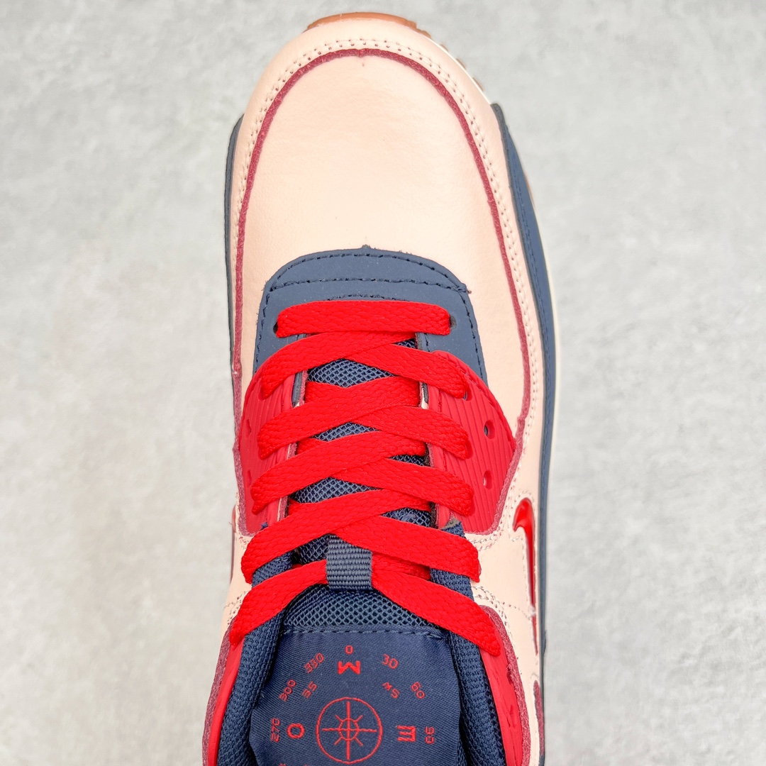 图片[4]-＃MX版 NK Air MAX 90 气垫复古减震跑步鞋 CJ0611-101 经典重温 独家陆续补货 外单专供大厂出品 品质稳定 一百余色 终端操作 Air Max 90于1990年推出 来自Air Max系列 在Air Max 1的基础上改进而得 增加了气垫面积 外型上也更为流线 最特別的就是加入了菱纹塑胶嵌板 为Air Max 90增添了许多潮流气息 皮革鞋面 造就出色耐穿性和支撑力 Max Air缓震配置搭配泡棉中底 令Air Max 90轻盈而舒适 华夫格橡胶外底 铸就Air Max 90非凡的抓地力 而Air Max 90不仅是一双跑鞋 它成功跨越了时间的演进 成为了球鞋文化与潮流圈中最熟为人知的鞋款之一 尺码：36 36.5 37.5 38 38.5 39 40 40.5 41 42 42.5 43 44 44.5 45-选品中心