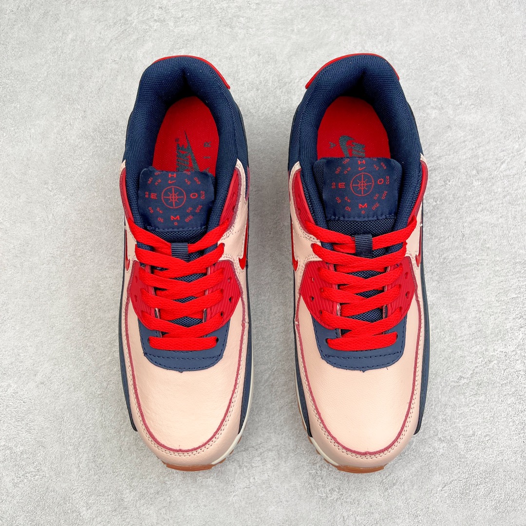 图片[2]-＃MX版 NK Air MAX 90 气垫复古减震跑步鞋 CJ0611-101 经典重温 独家陆续补货 外单专供大厂出品 品质稳定 一百余色 终端操作 Air Max 90于1990年推出 来自Air Max系列 在Air Max 1的基础上改进而得 增加了气垫面积 外型上也更为流线 最特別的就是加入了菱纹塑胶嵌板 为Air Max 90增添了许多潮流气息 皮革鞋面 造就出色耐穿性和支撑力 Max Air缓震配置搭配泡棉中底 令Air Max 90轻盈而舒适 华夫格橡胶外底 铸就Air Max 90非凡的抓地力 而Air Max 90不仅是一双跑鞋 它成功跨越了时间的演进 成为了球鞋文化与潮流圈中最熟为人知的鞋款之一 尺码：36 36.5 37.5 38 38.5 39 40 40.5 41 42 42.5 43 44 44.5 45-选品中心