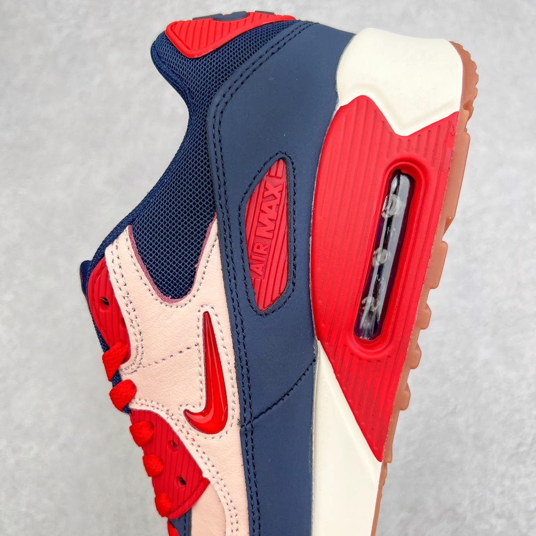 图片[7]-＃MX版 NK Air MAX 90 气垫复古减震跑步鞋 CJ0611-101 经典重温 独家陆续补货 外单专供大厂出品 品质稳定 一百余色 终端操作 Air Max 90于1990年推出 来自Air Max系列 在Air Max 1的基础上改进而得 增加了气垫面积 外型上也更为流线 最特別的就是加入了菱纹塑胶嵌板 为Air Max 90增添了许多潮流气息 皮革鞋面 造就出色耐穿性和支撑力 Max Air缓震配置搭配泡棉中底 令Air Max 90轻盈而舒适 华夫格橡胶外底 铸就Air Max 90非凡的抓地力 而Air Max 90不仅是一双跑鞋 它成功跨越了时间的演进 成为了球鞋文化与潮流圈中最熟为人知的鞋款之一 尺码：36 36.5 37.5 38 38.5 39 40 40.5 41 42 42.5 43 44 44.5 45-选品中心