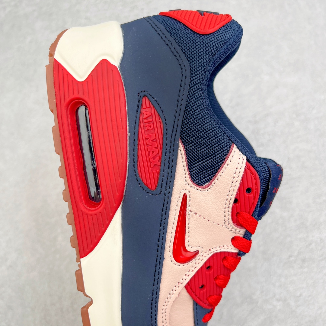 图片[6]-＃MX版 NK Air MAX 90 气垫复古减震跑步鞋 CJ0611-101 经典重温 独家陆续补货 外单专供大厂出品 品质稳定 一百余色 终端操作 Air Max 90于1990年推出 来自Air Max系列 在Air Max 1的基础上改进而得 增加了气垫面积 外型上也更为流线 最特別的就是加入了菱纹塑胶嵌板 为Air Max 90增添了许多潮流气息 皮革鞋面 造就出色耐穿性和支撑力 Max Air缓震配置搭配泡棉中底 令Air Max 90轻盈而舒适 华夫格橡胶外底 铸就Air Max 90非凡的抓地力 而Air Max 90不仅是一双跑鞋 它成功跨越了时间的演进 成为了球鞋文化与潮流圈中最熟为人知的鞋款之一 尺码：36 36.5 37.5 38 38.5 39 40 40.5 41 42 42.5 43 44 44.5 45-选品中心