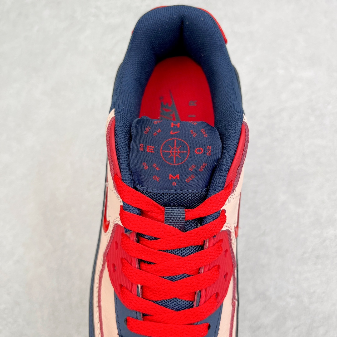 图片[5]-＃MX版 NK Air MAX 90 气垫复古减震跑步鞋 CJ0611-101 经典重温 独家陆续补货 外单专供大厂出品 品质稳定 一百余色 终端操作 Air Max 90于1990年推出 来自Air Max系列 在Air Max 1的基础上改进而得 增加了气垫面积 外型上也更为流线 最特別的就是加入了菱纹塑胶嵌板 为Air Max 90增添了许多潮流气息 皮革鞋面 造就出色耐穿性和支撑力 Max Air缓震配置搭配泡棉中底 令Air Max 90轻盈而舒适 华夫格橡胶外底 铸就Air Max 90非凡的抓地力 而Air Max 90不仅是一双跑鞋 它成功跨越了时间的演进 成为了球鞋文化与潮流圈中最熟为人知的鞋款之一 尺码：36 36.5 37.5 38 38.5 39 40 40.5 41 42 42.5 43 44 44.5 45-选品中心