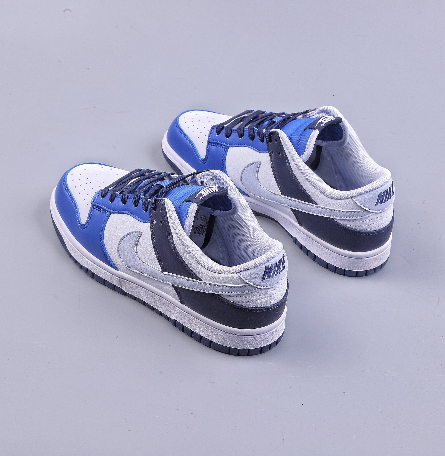 H NIKE SB Dunk Low White Blue FQ8826-100