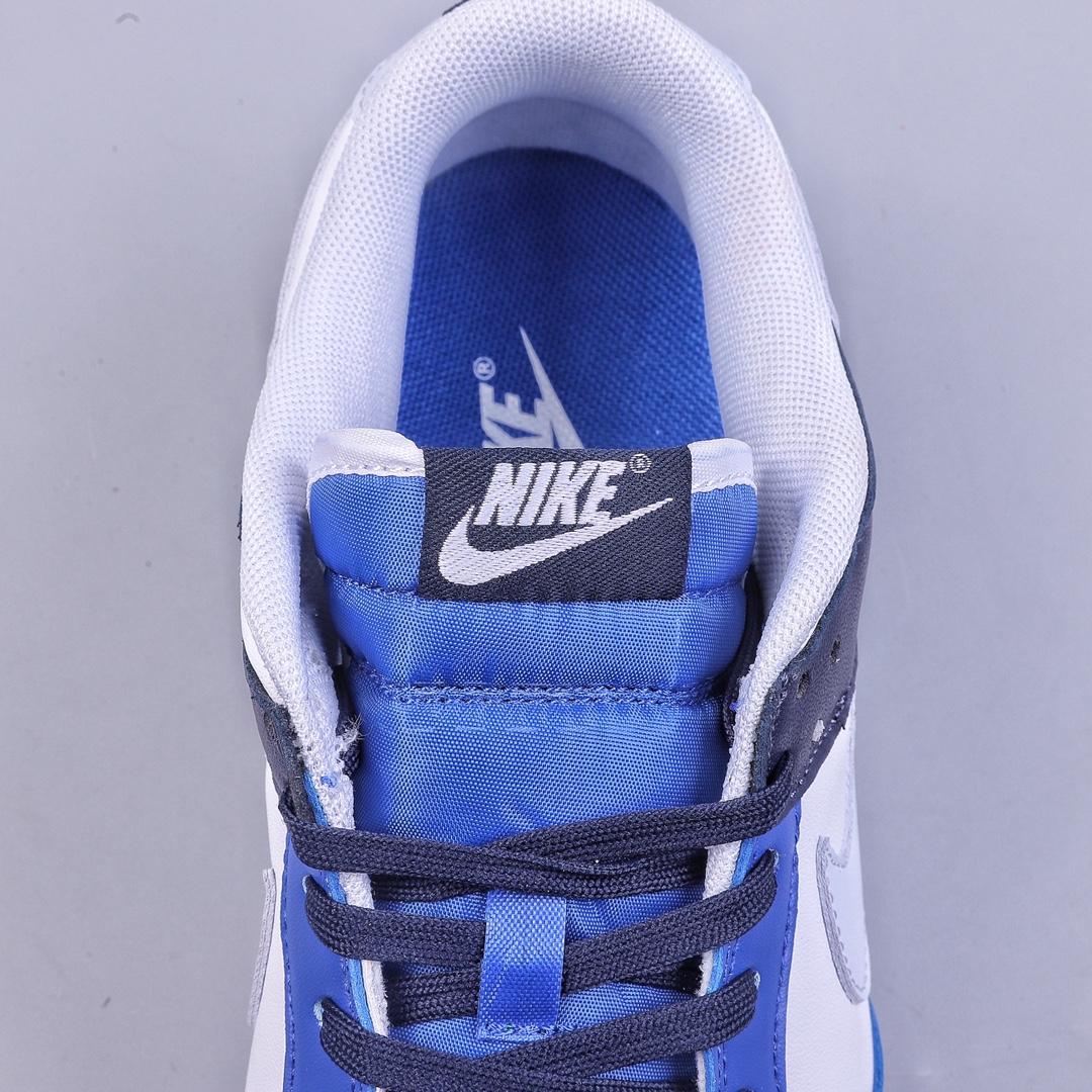 H NIKE SB Dunk Low White Blue FQ8826-100