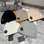 Louis Vuitton Hats Knitted Hat Cashmere Knitting Rabbit Hair Wool