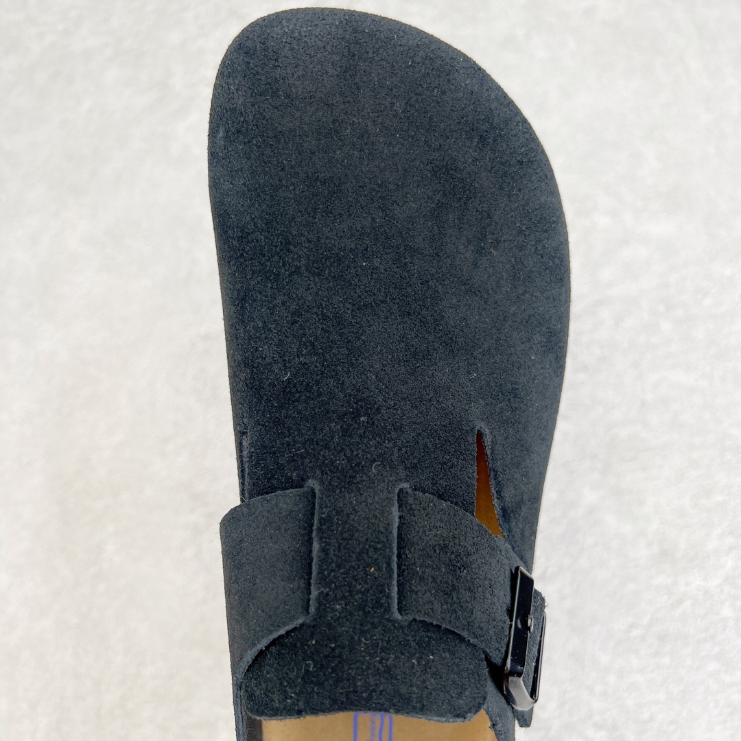 图片[4]-＃DG纯原福利 Birkenstock London 系列勃肯皮革绒面双扣时尚休闲平底鞋 牛皮绒面革质地柔软 搭配可调节鞋扣提升穿着舒适度 人体工学设计分散脚部压力 保护脚踝 软木乳胶鞋床具有一定的收缩性 长时间穿着后能贴合脚型 EVA鞋底回弹性和抗张性力高 具有良好的防震、缓冲性 四季皆宜 柔软的鞋床采用额外的泡沫缓冲层 提供额外的舒适感和全天支撑 全网独家首发 源于德国的严谨工艺 牛巴戎面 中层松木 EVA 三层组合大底 优质牛皮面料五金扣 出口订单 尺码：35 36 37 39-选品中心