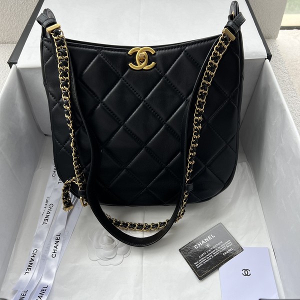 Chanel Crossbody & Shoulder Bags Black Brown