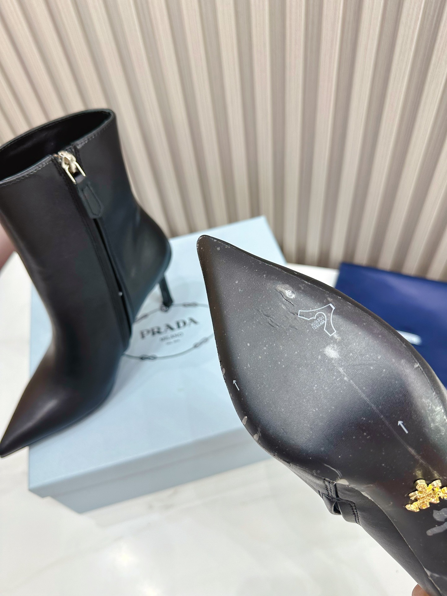 fábrica 2023 SSS relanza las últimas botas largas y cortas de Prada, sandalias zapatos individuales,