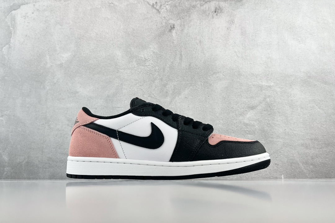 Jordan Air Jordan 1 retro low og ”bleached coral” burst crack black powder CZ0790-061