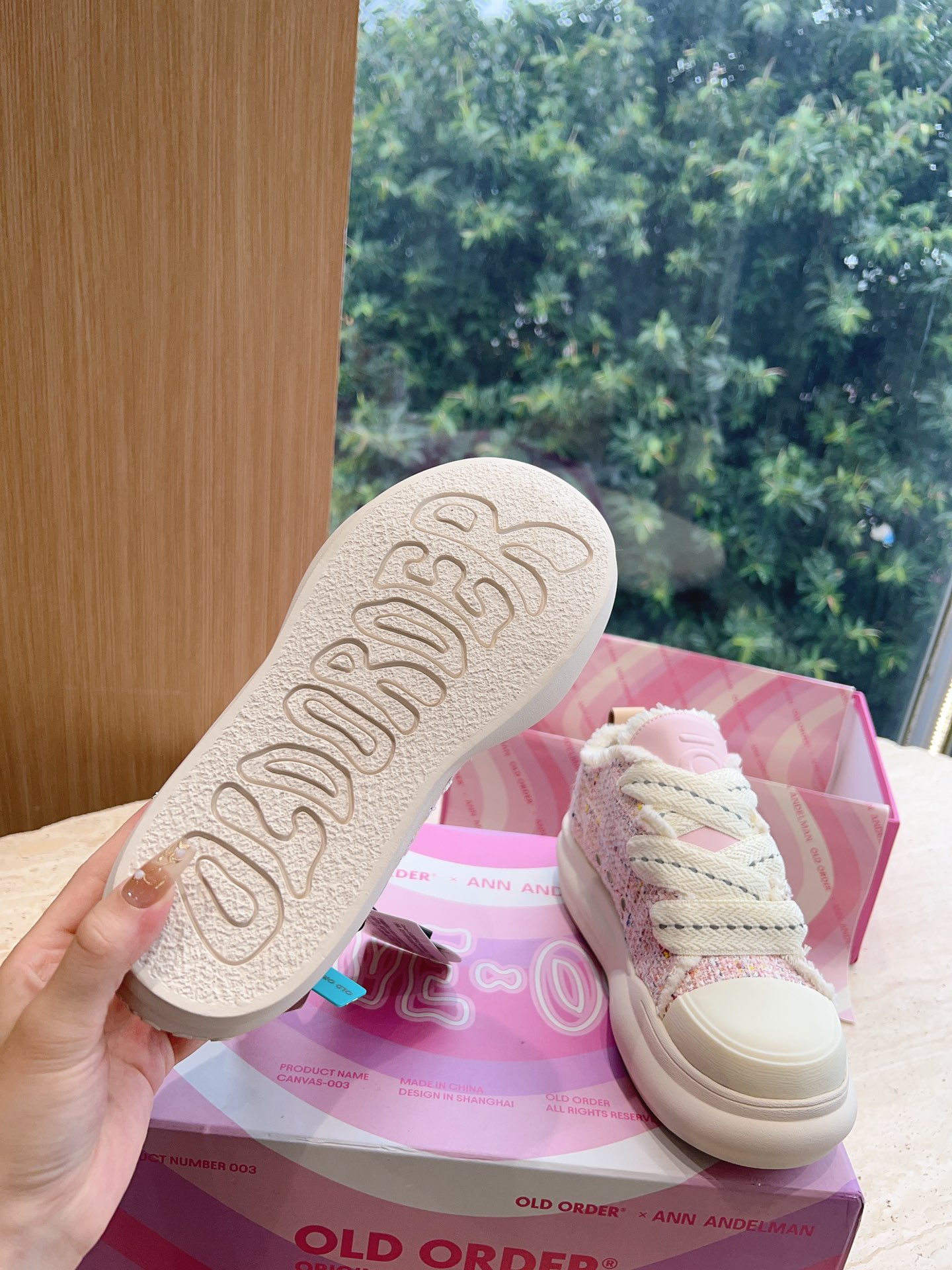 Original Cattle Skin Fabric Shoes with Network Inside, Size 35-39 (Customizable to 40) - 图片 9