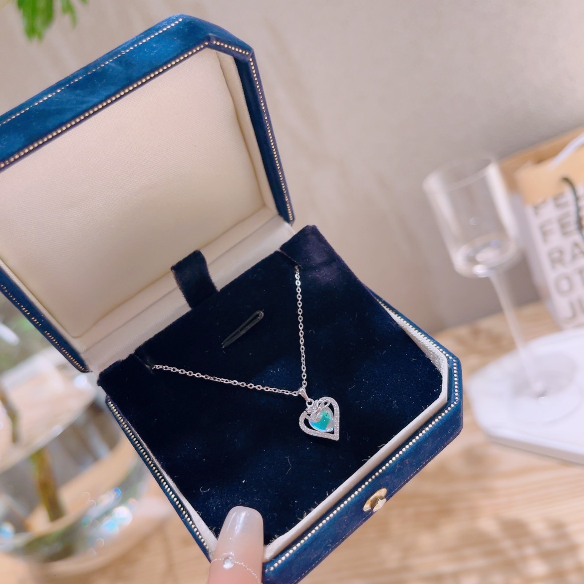 ユニークS925スターリングシルバーネックレスシルバー 日常使い